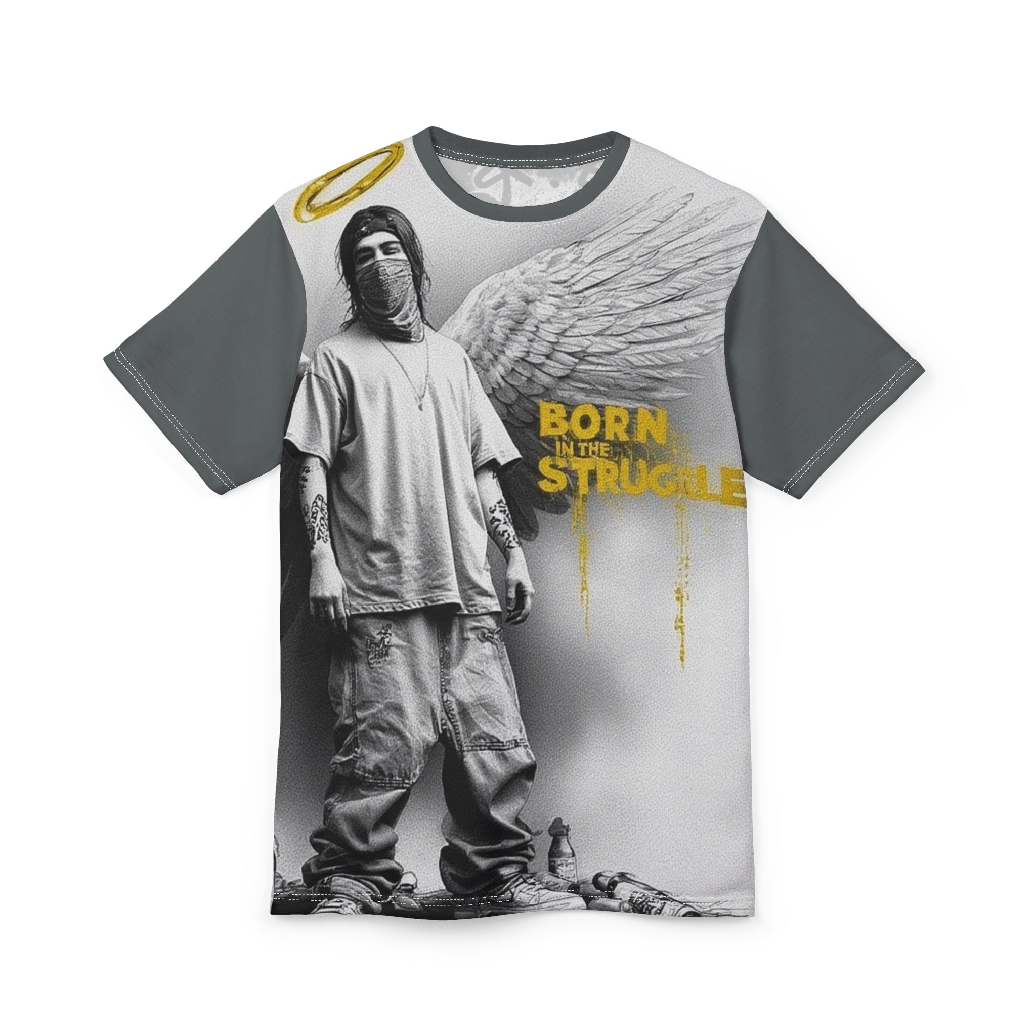 Mindset-Born in the Struggle Tee — Urban Angel Graphic Shirt