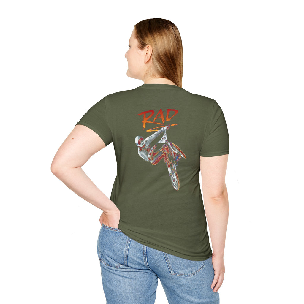 Rad- Racing T-Shirt — Vintage BMX & Motocross Graphic Tee