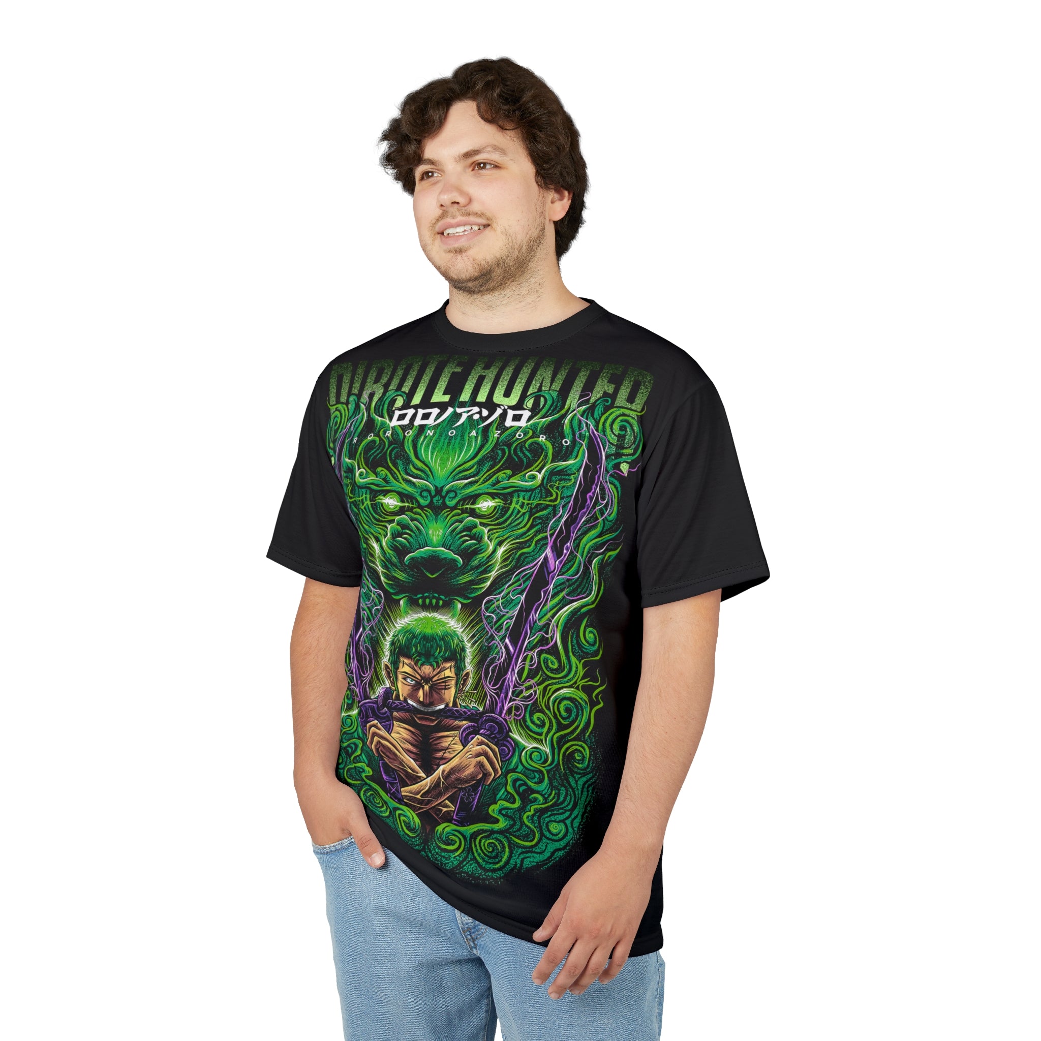 Anime- Hunter Anime Tee — Samurai Graphic Shirt