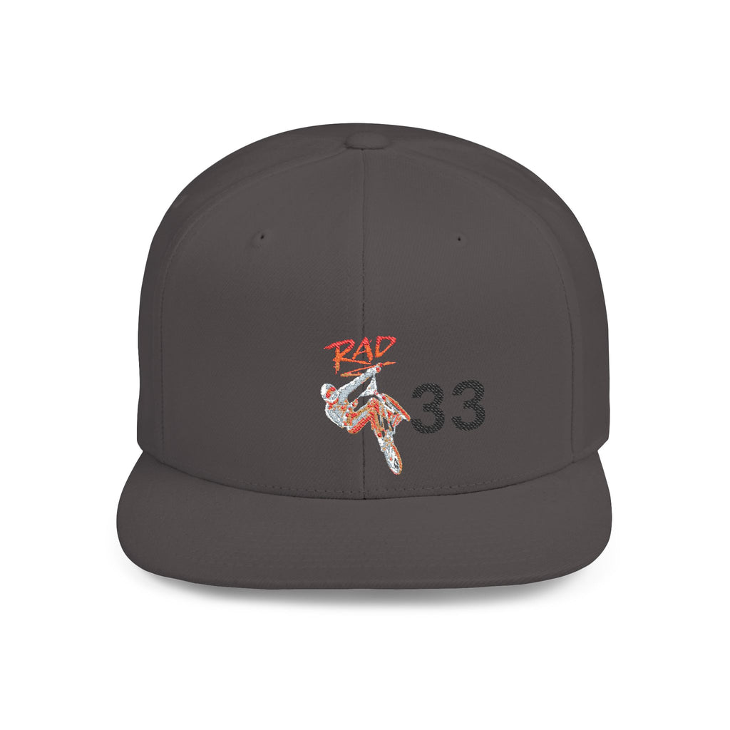 Rad-Flat Bill Snapback