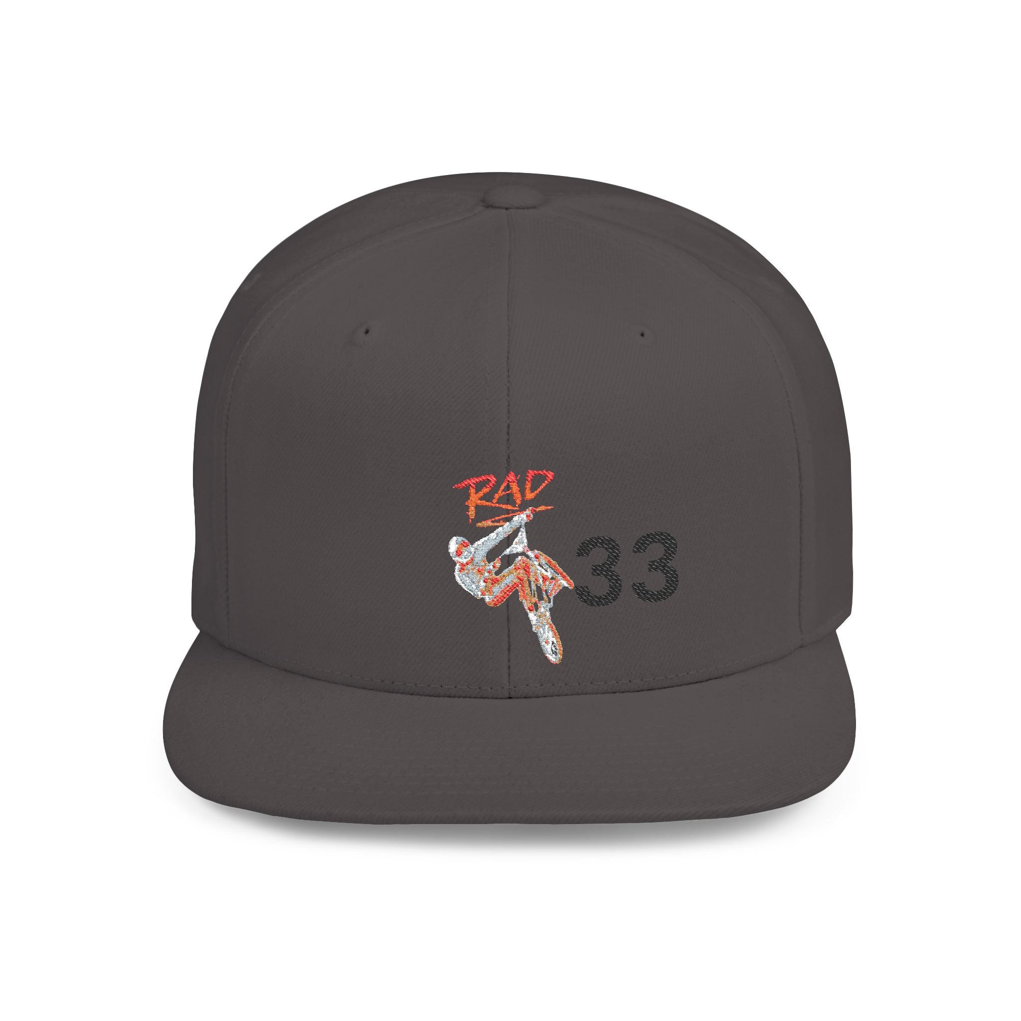 Rad-Flat Bill Snapback