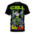 Dragon-Cell Graphic Tee — Anime Villain All-Over Print
