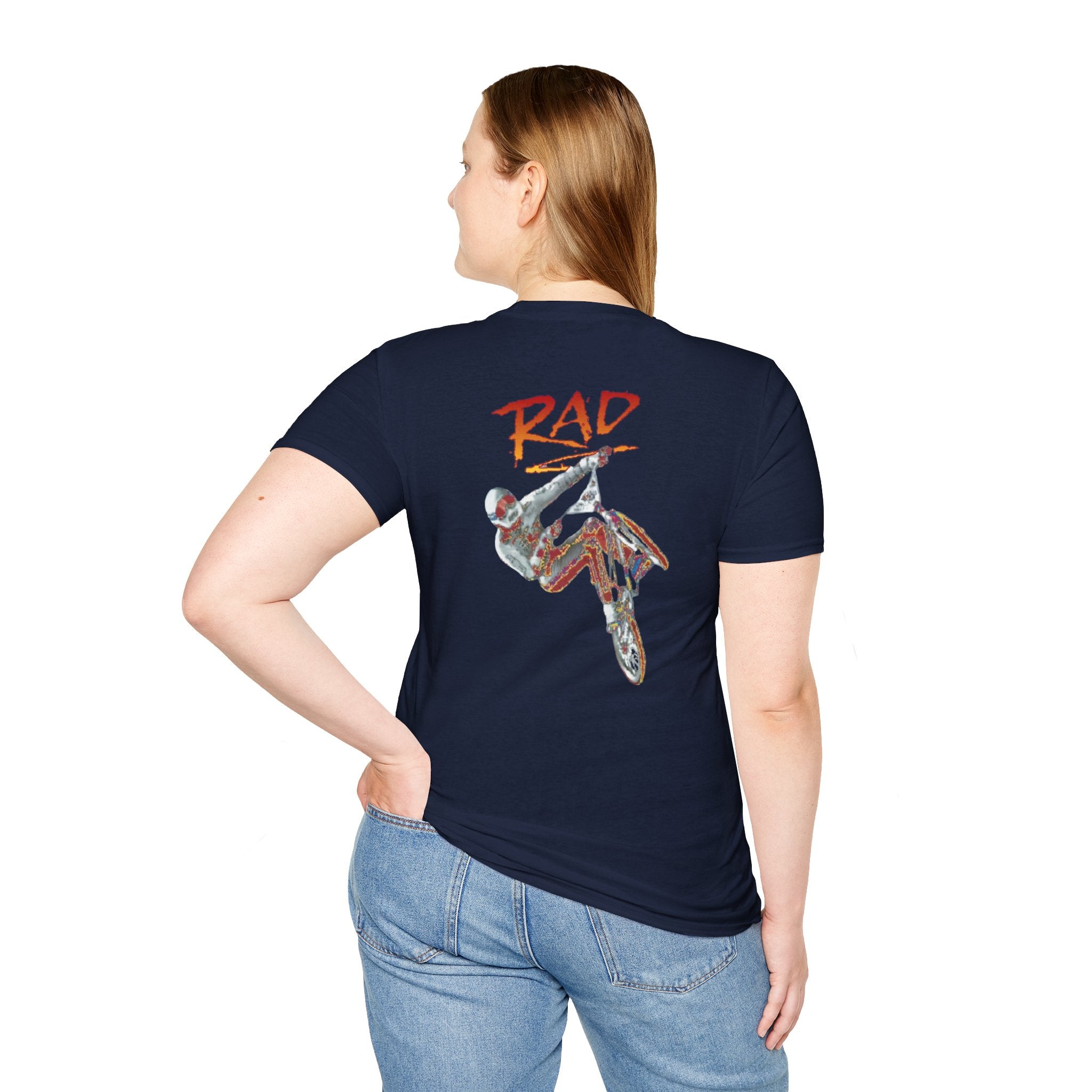 Rad- Racing T-Shirt — Vintage BMX & Motocross Graphic Tee