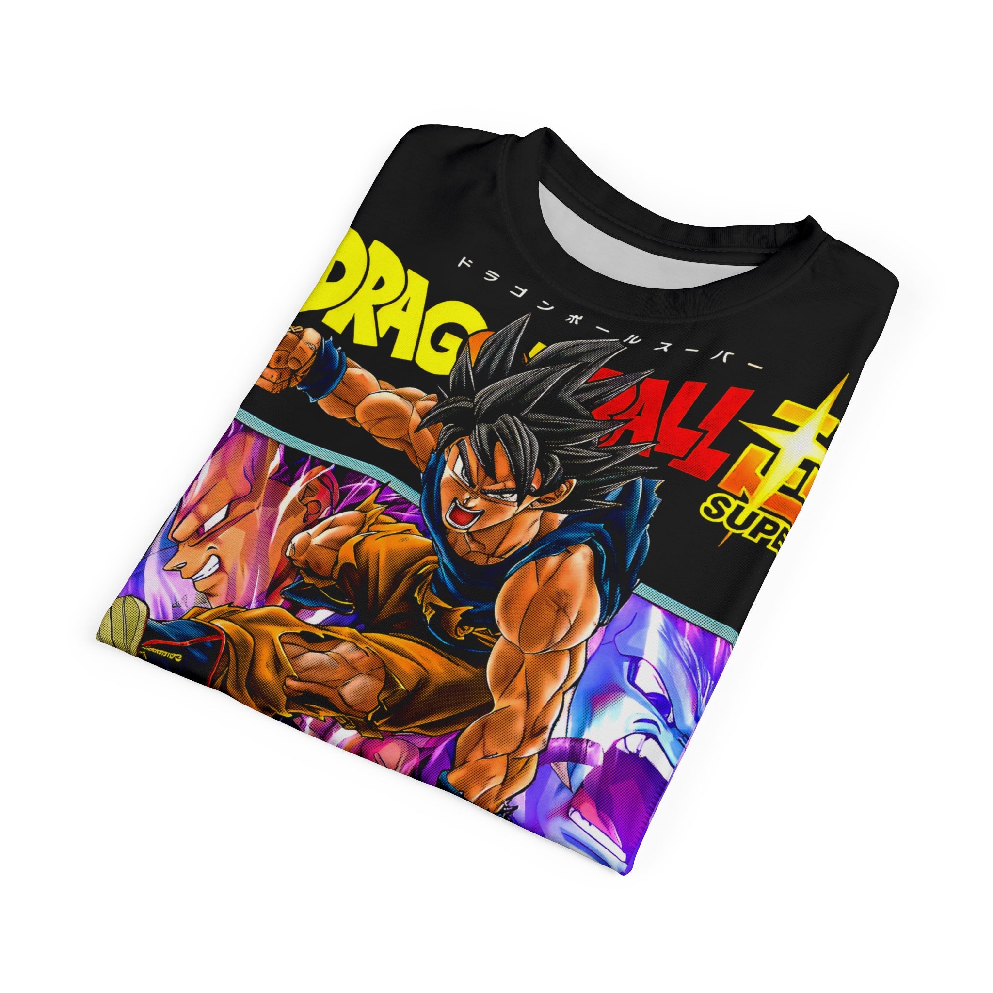 Dragon-Anime Action Tee — Dragon Ball Super Inspired Goku & Gohan Graphic Shirt