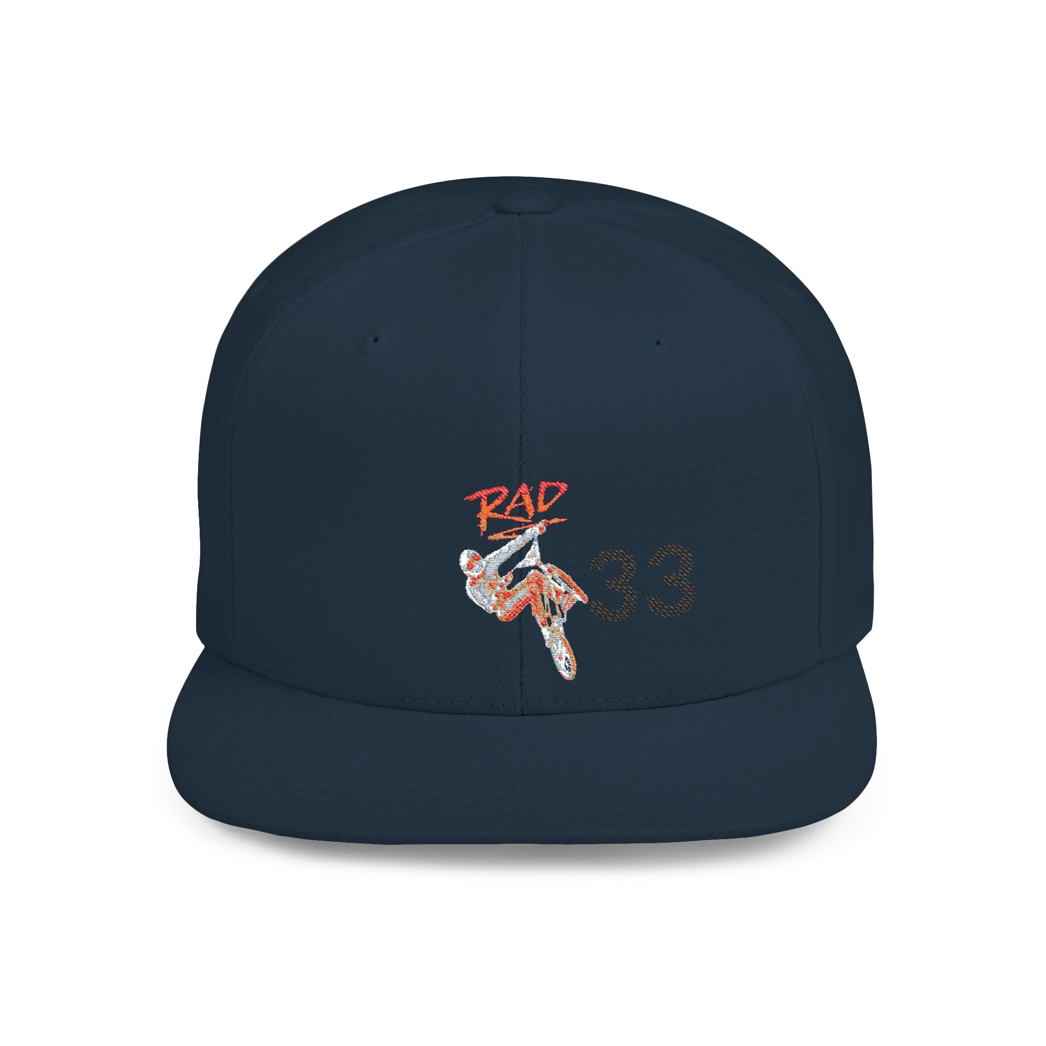 Rad-Flat Bill Snapback