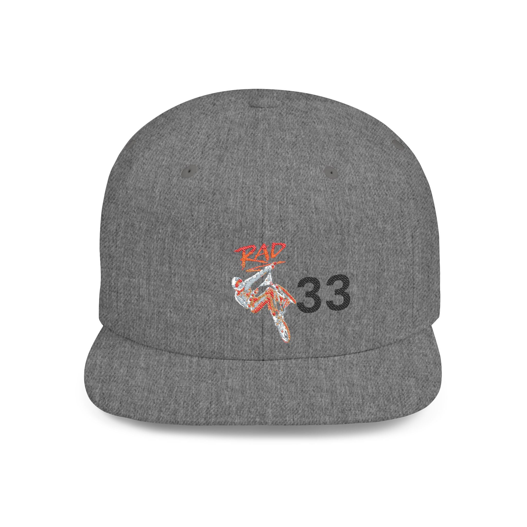 Rad-Flat Bill Snapback