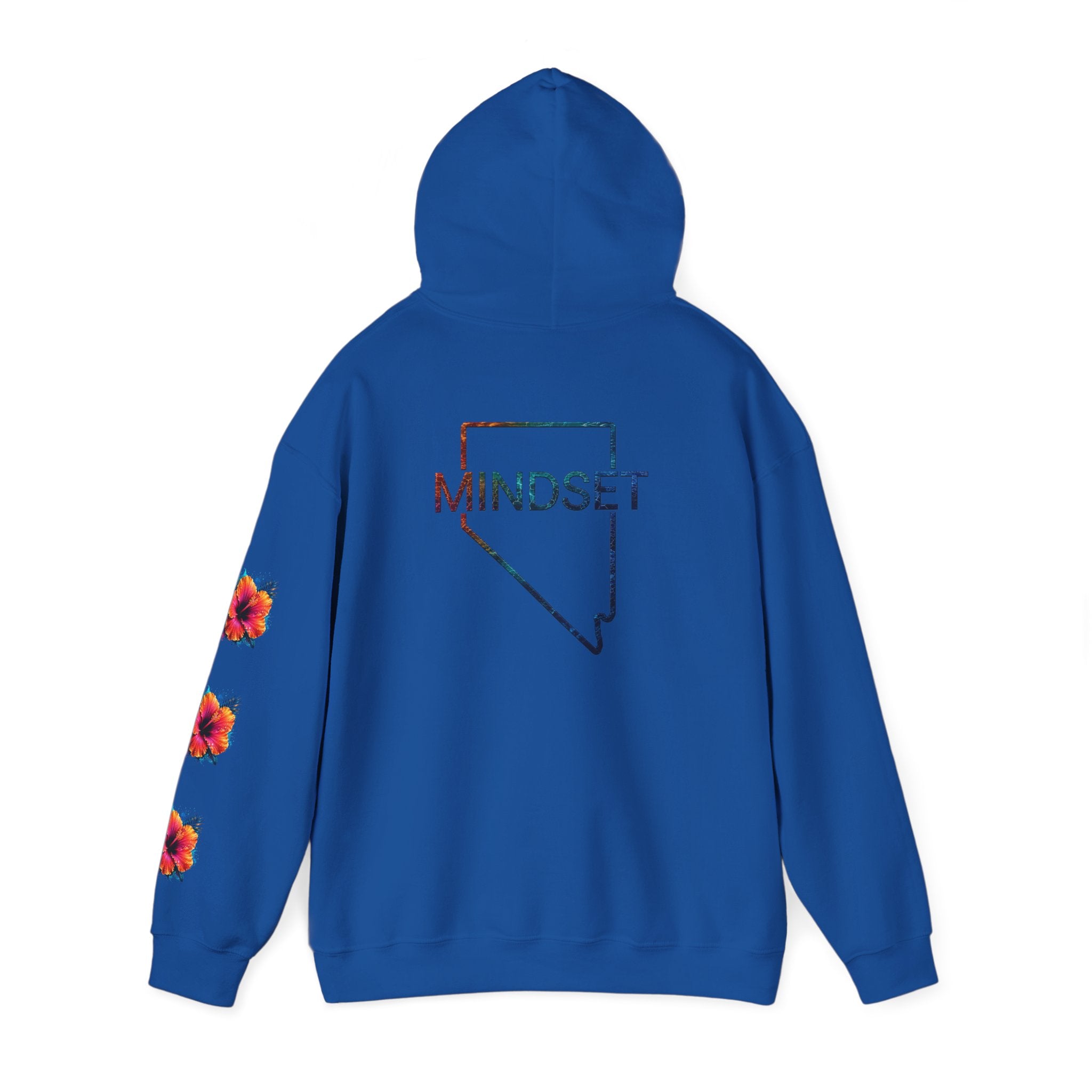 Tiff-Mindset Nevada Floral Hoodie — ‘Dream Believe’ Graphic Pullover
