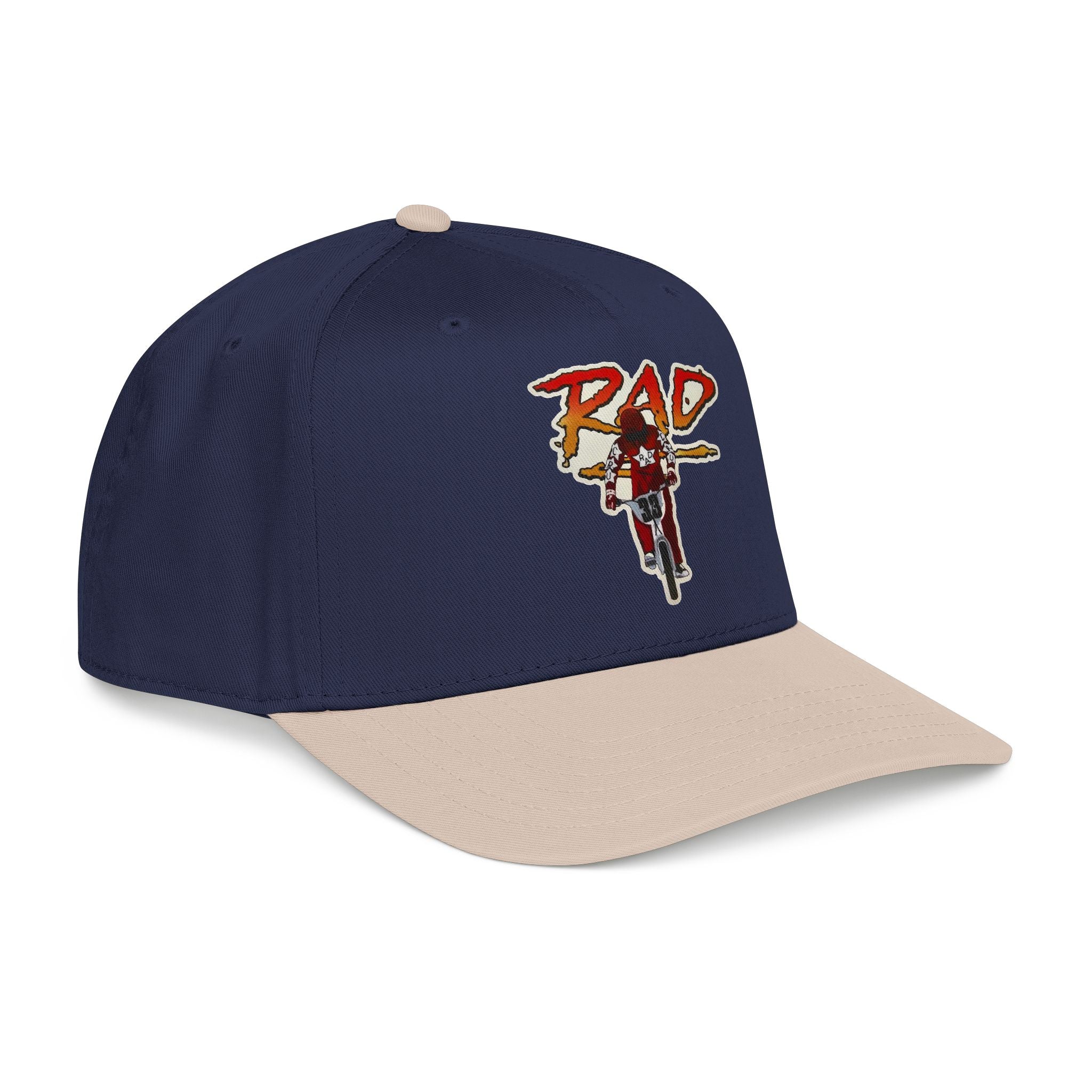 Rad- Dirt Bike Cap — Retro Motocross Baseball Hat