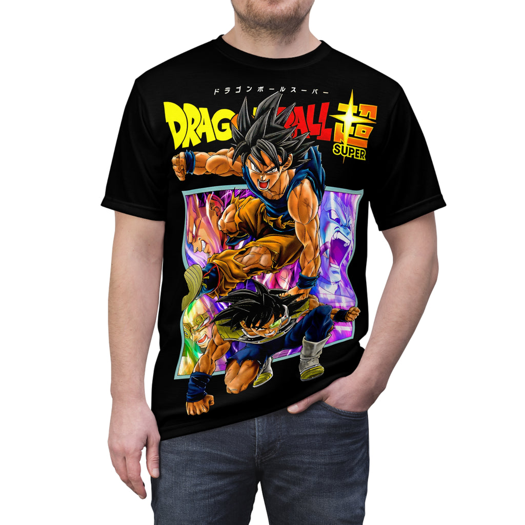 Dragon- Ball Super Goku & Broly Action Graphic Tee