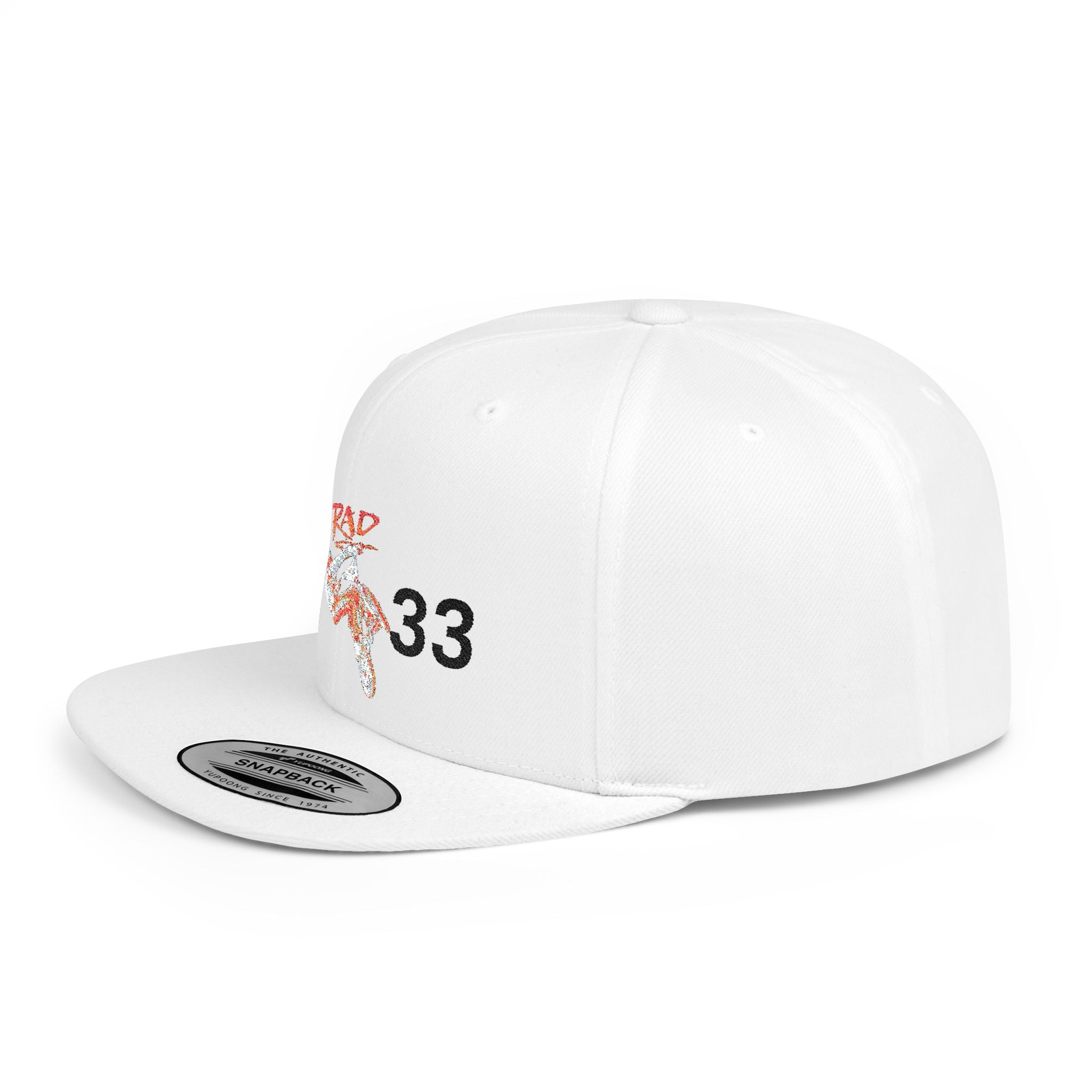 Rad-Flat Bill Snapback