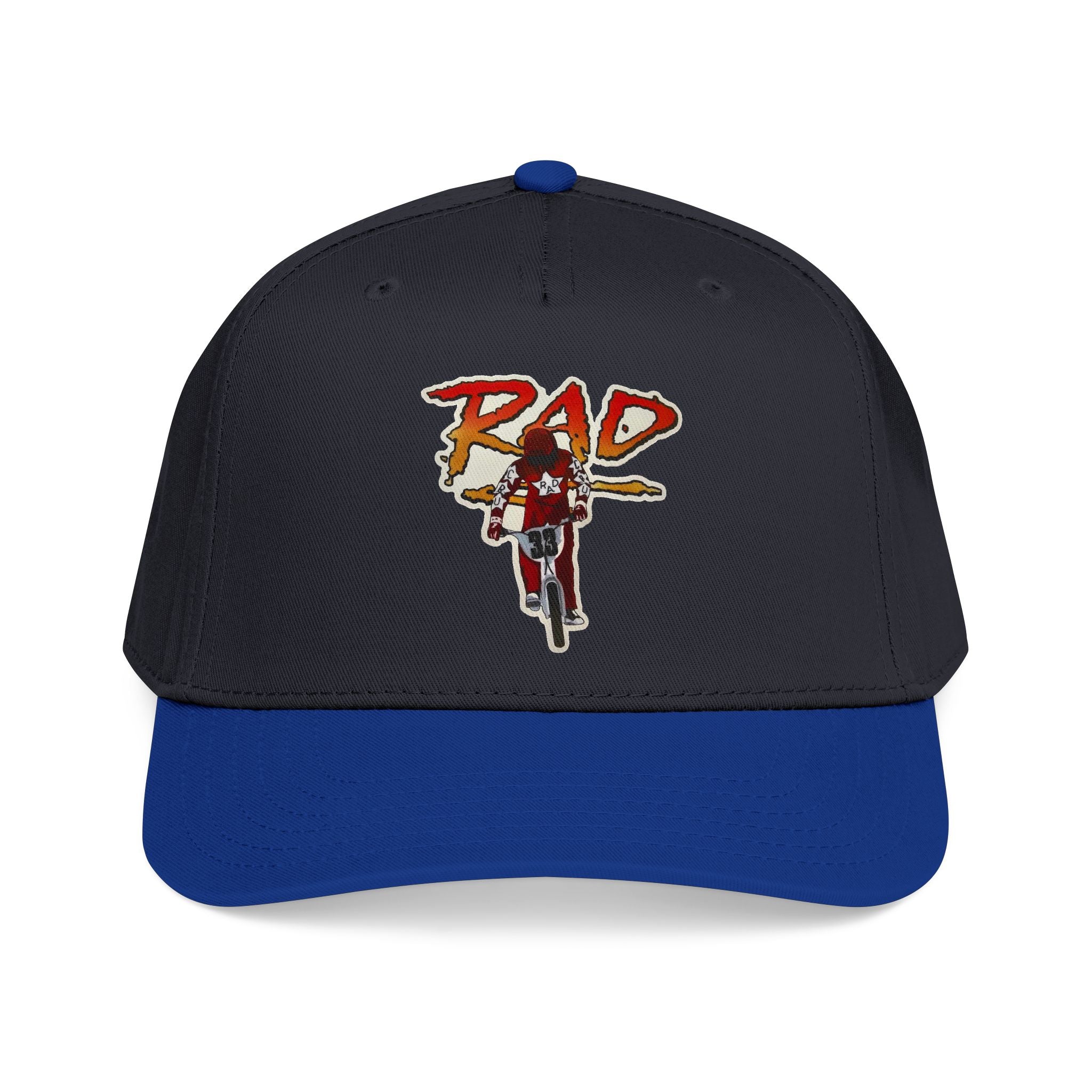 Rad- Dirt Bike Cap — Retro Motocross Baseball Hat