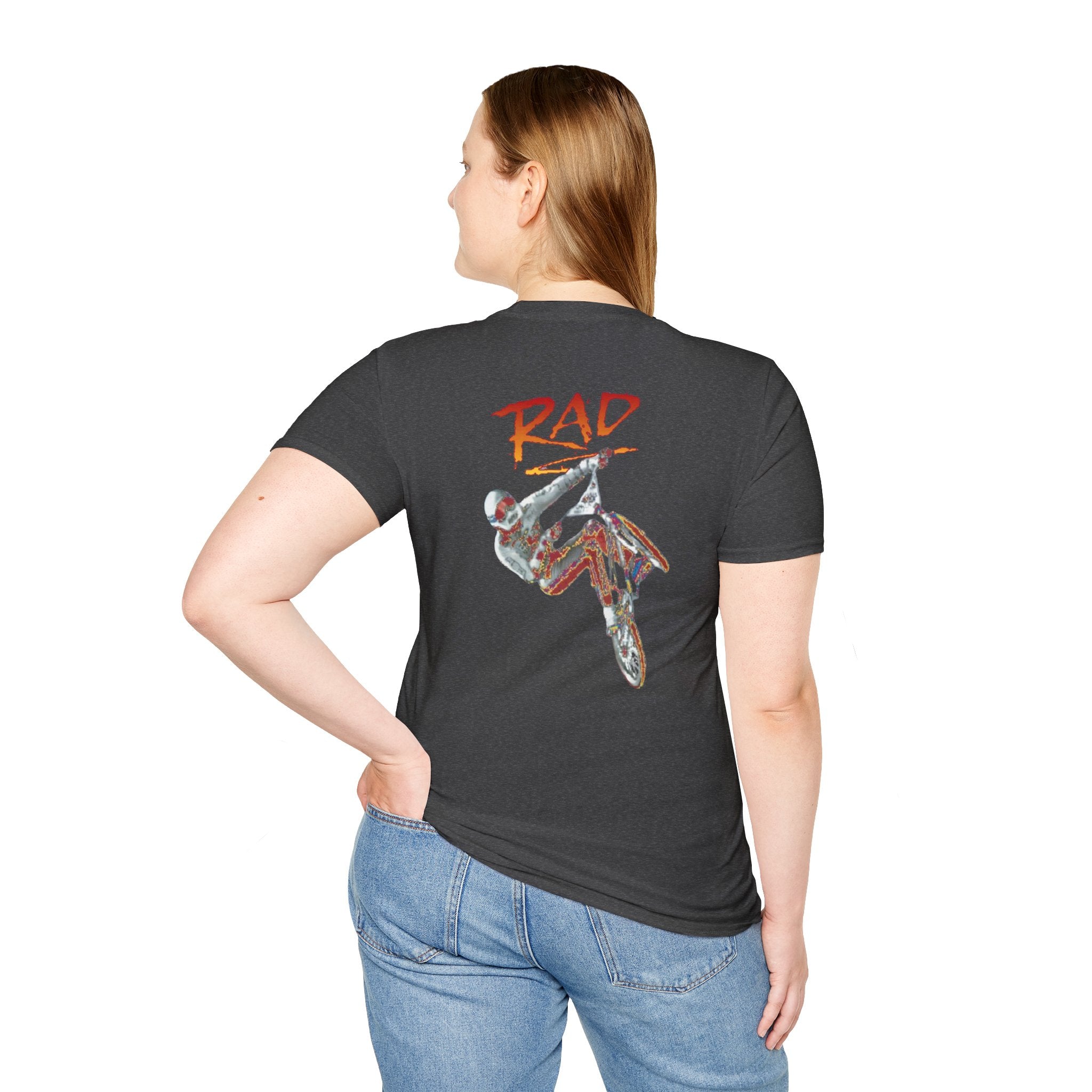 Rad- Racing T-Shirt — Vintage Motocross BMX Graphic Tee