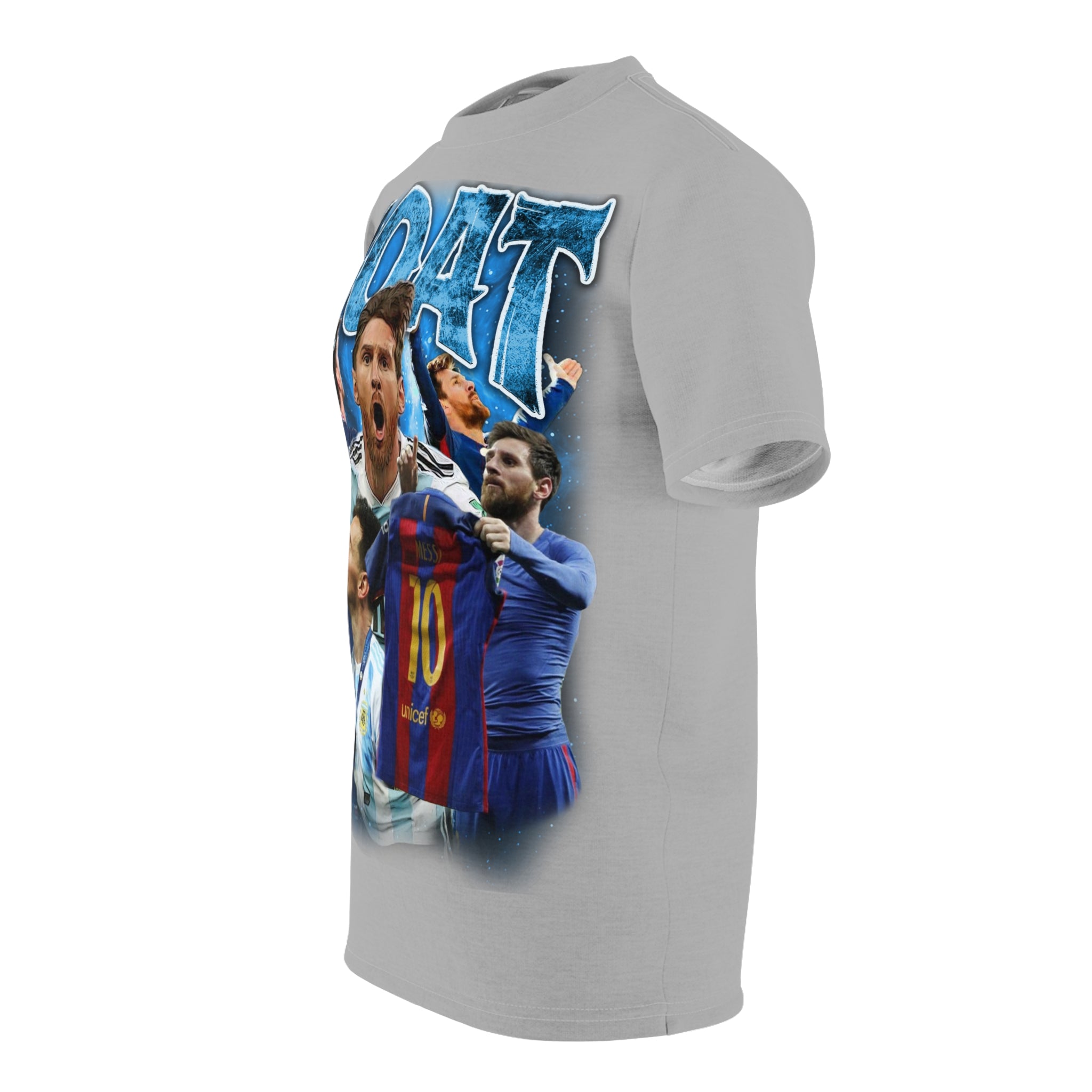 Team-GOAT Soccer T‑Shirt – Iconic Football Legend Collage Tee