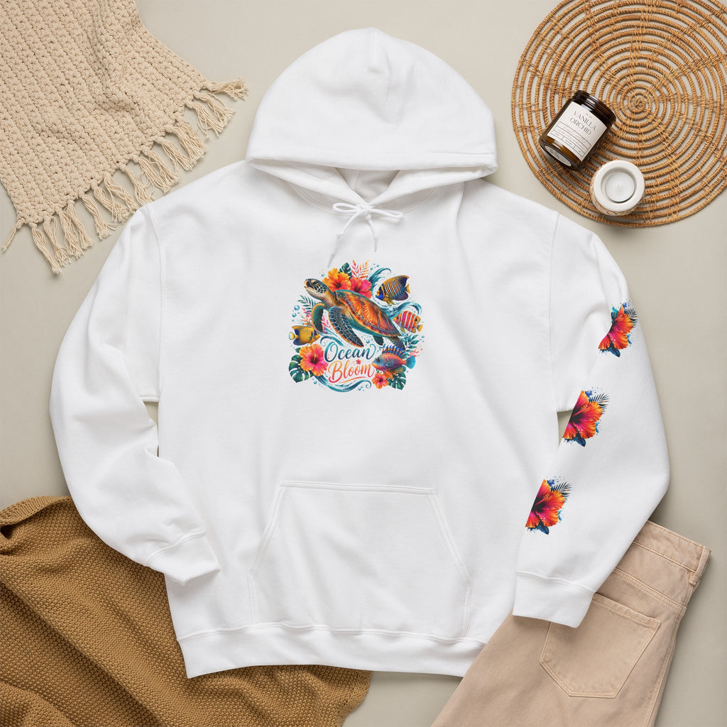 Tiff-Mindset Nevada Floral Hoodie — ‘Dream Believe’ Graphic Pullover