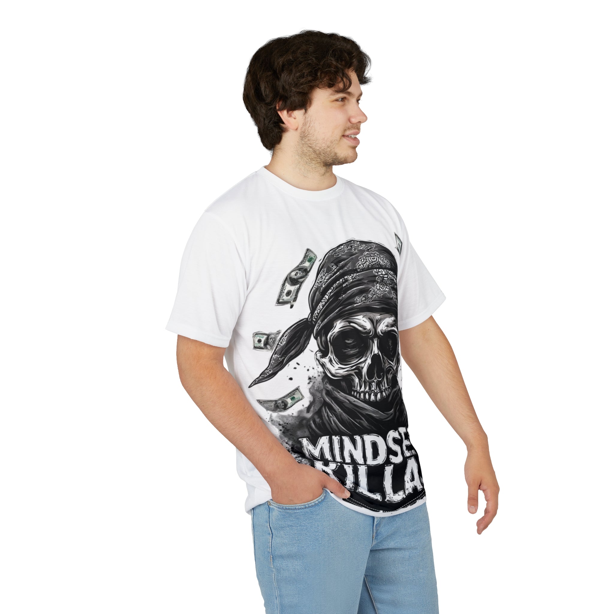 Mindset- Killas Skull Tee — Edgy Skull Graphic T-Shirt
