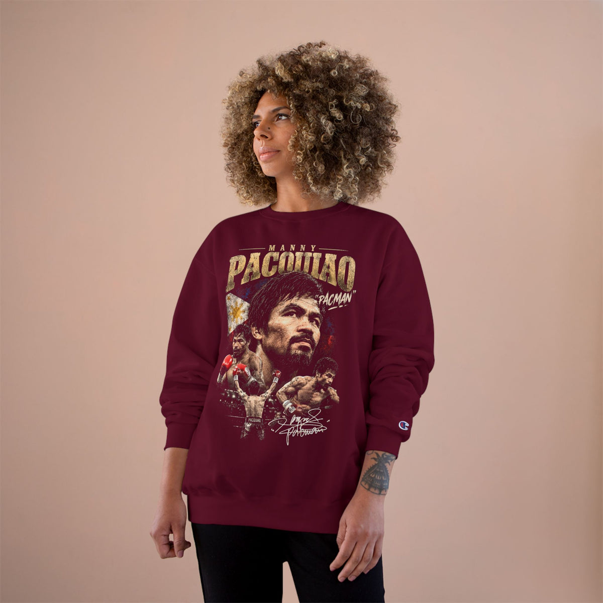 Retro Champion Tribute- Boxing Tribute Crewneck