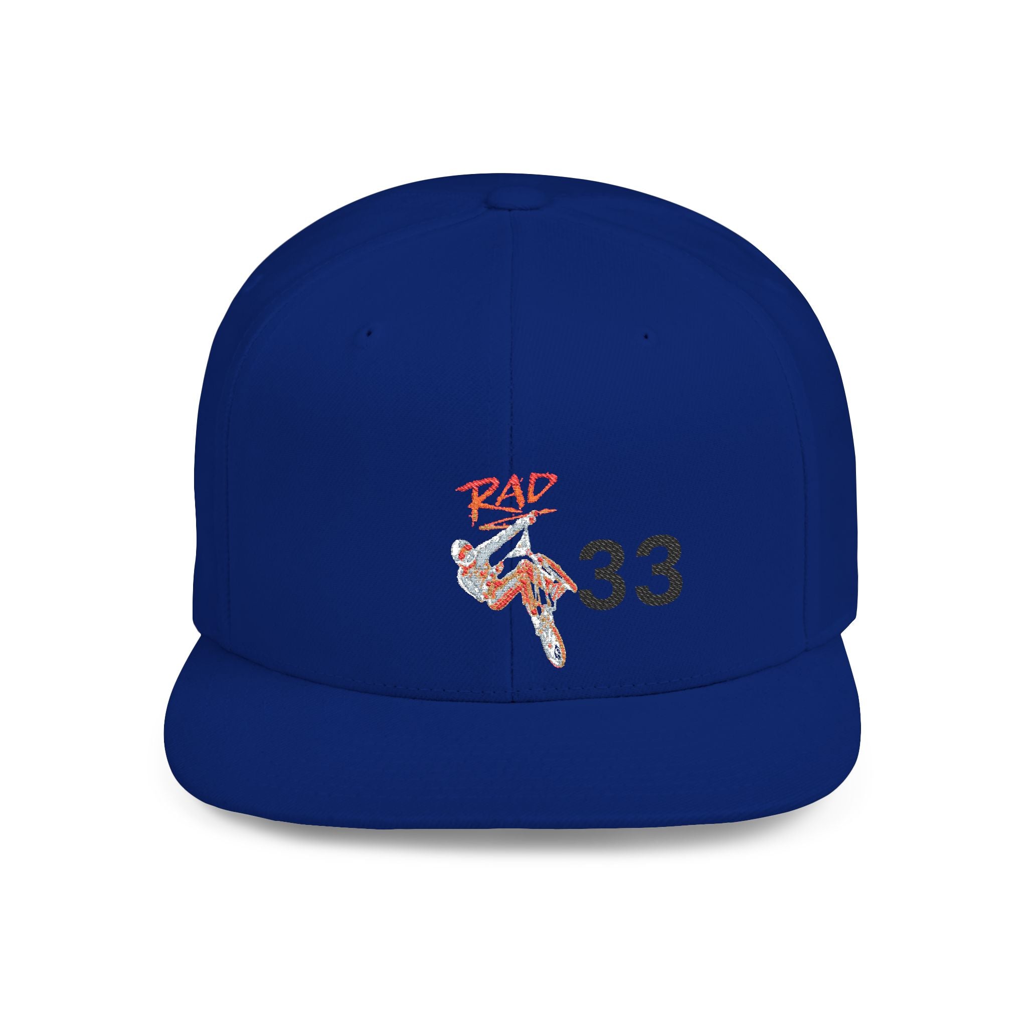 Rad-Flat Bill Snapback