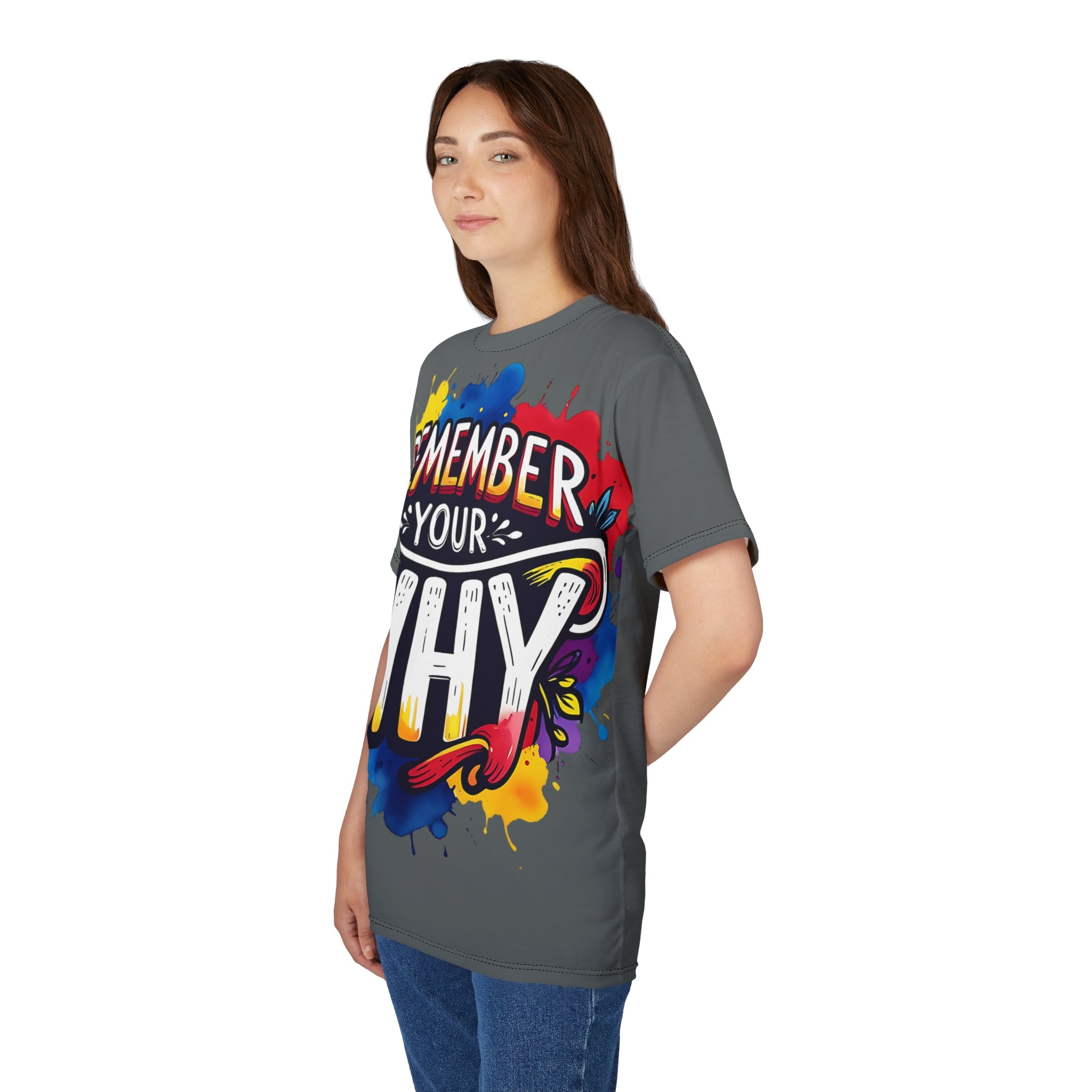 Streetwear-Remember Your Why T-Shirt — Motivational Graphic Tee for Inspiration & Fitness