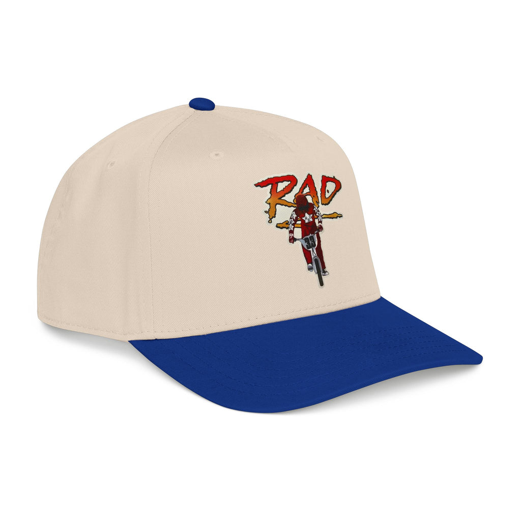 Rad- Dirt Bike Cap — Retro Motocross Baseball Hat