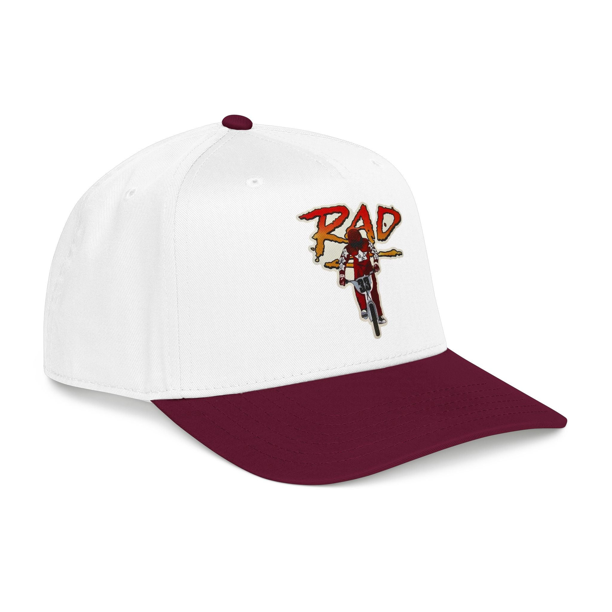 Rad- Dirt Bike Cap — Retro Motocross Baseball Hat