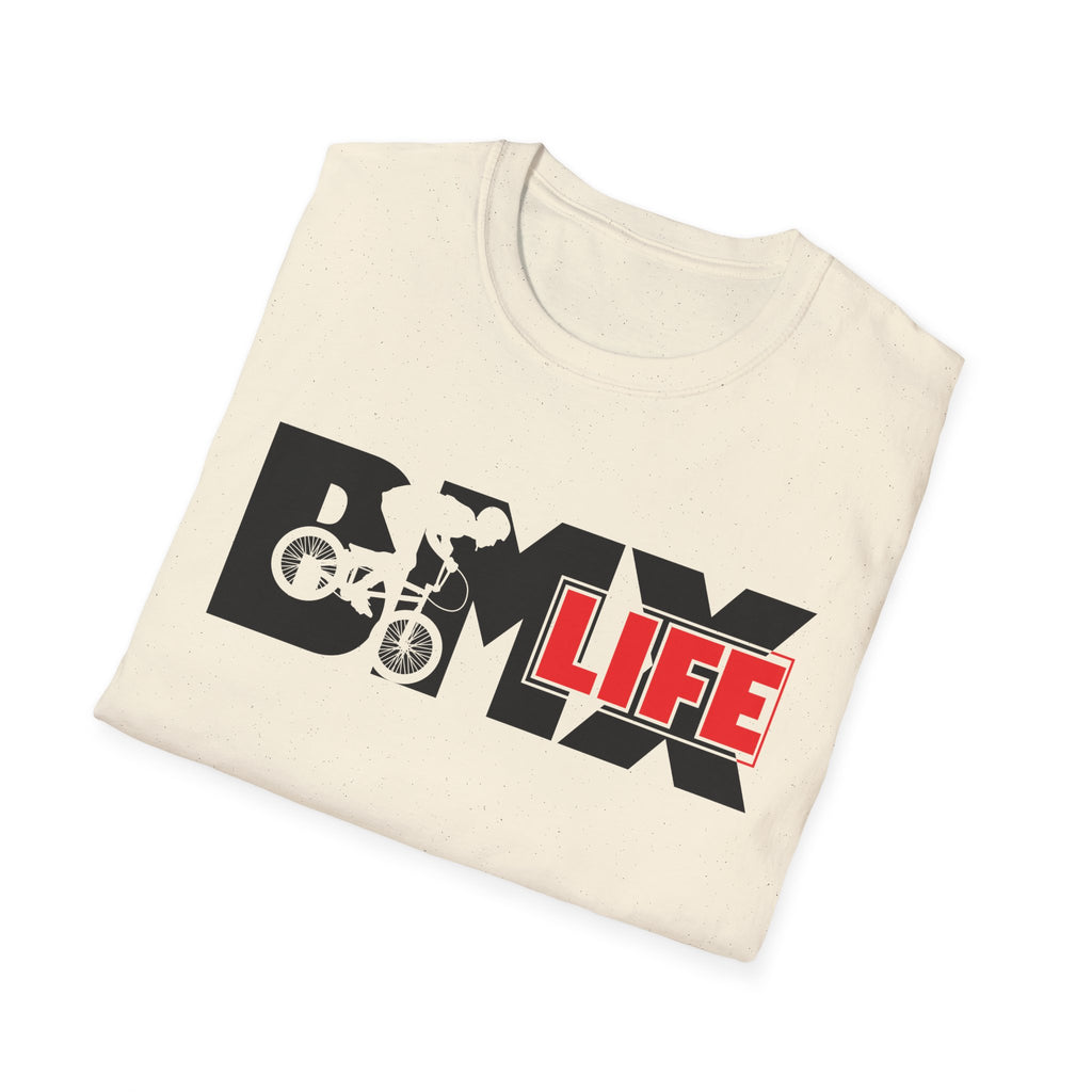 Rad- Life T-Shirt — Motocross Rider Tee with Back Number 33