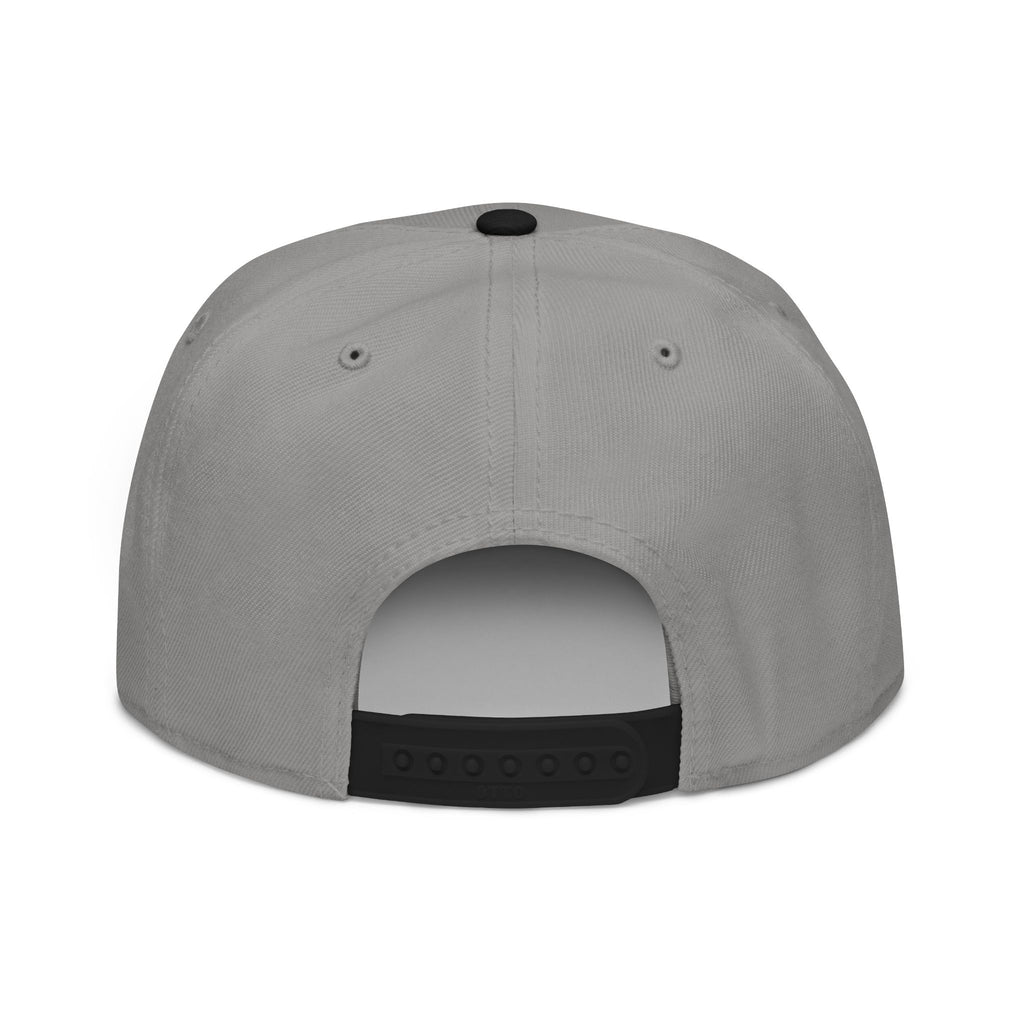 Hat-Embroidered Gold Graffiti Snapback Hat