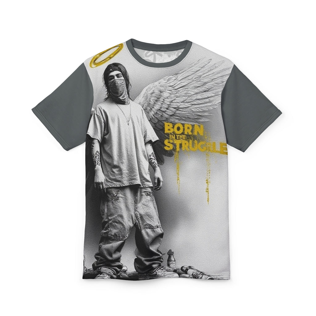 Mindset-Born in the Struggle Tee — Urban Angel Graphic Shirt