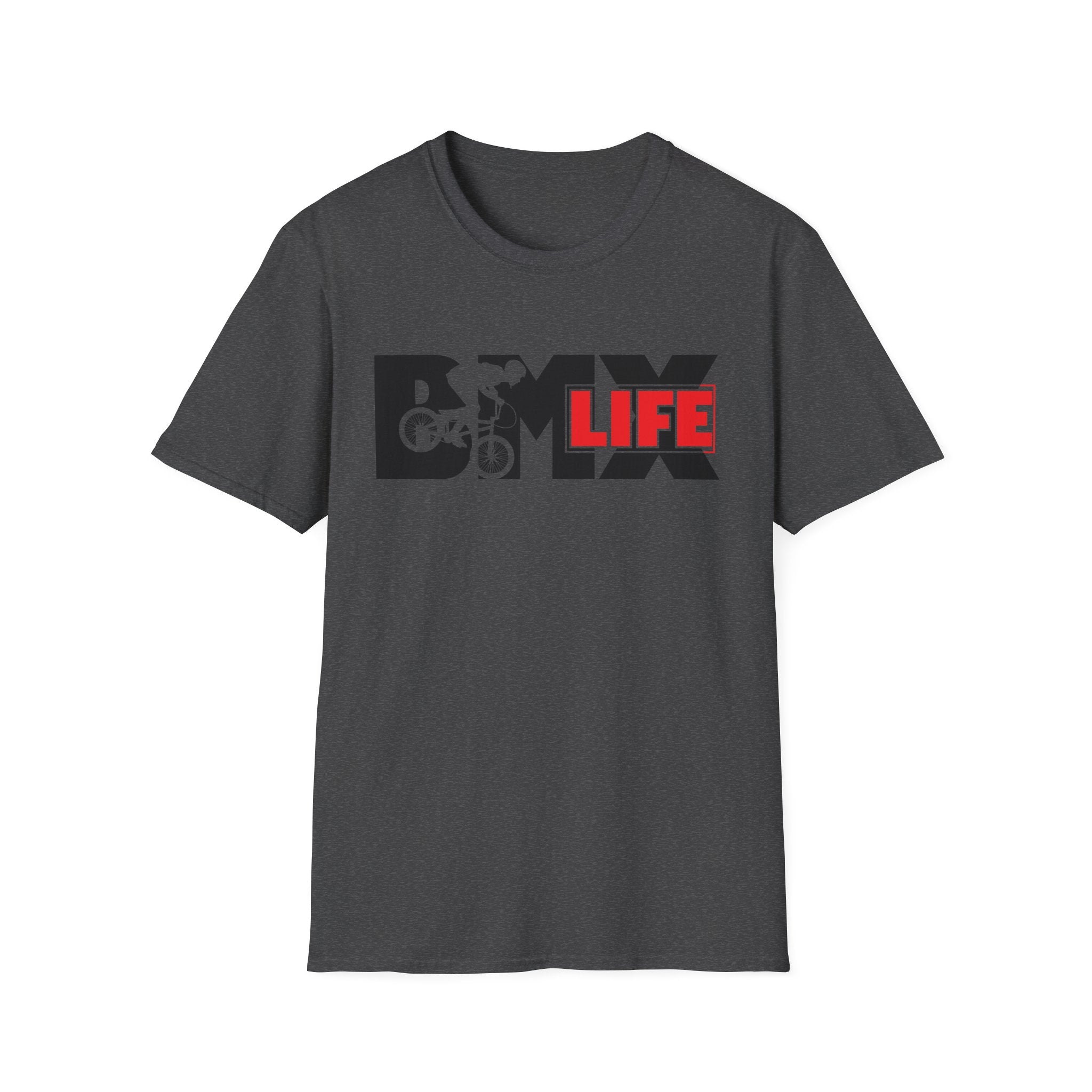 Rad- Life T-Shirt — Motocross Rider Tee with Back Number 33