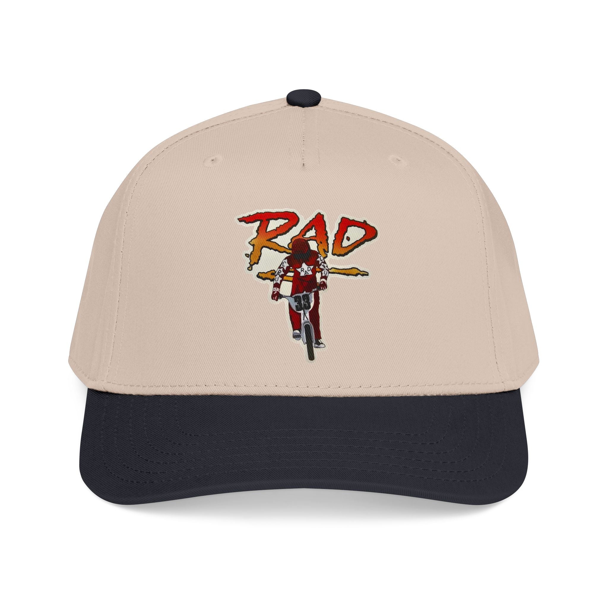 Rad- Dirt Bike Cap — Retro Motocross Baseball Hat
