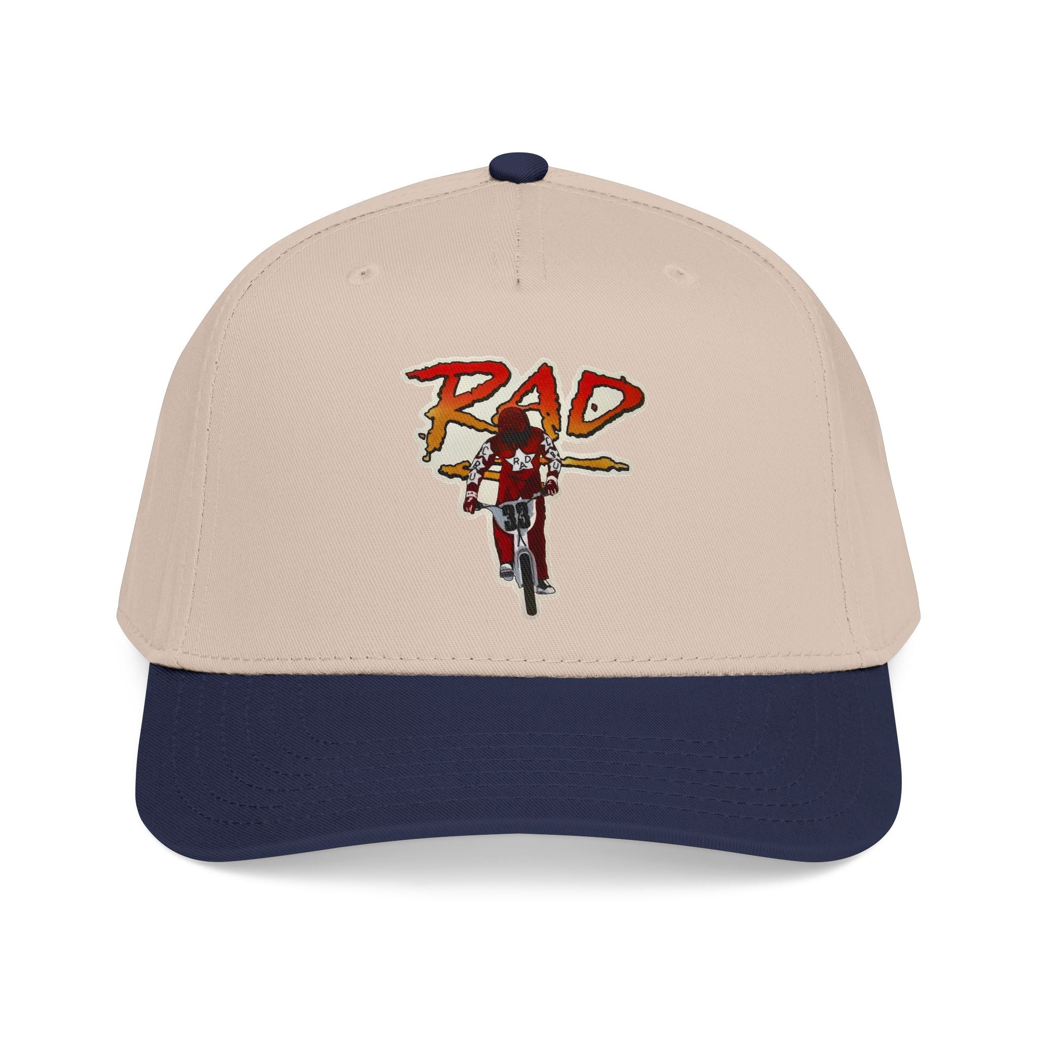 Rad- Dirt Bike Cap — Retro Motocross Baseball Hat