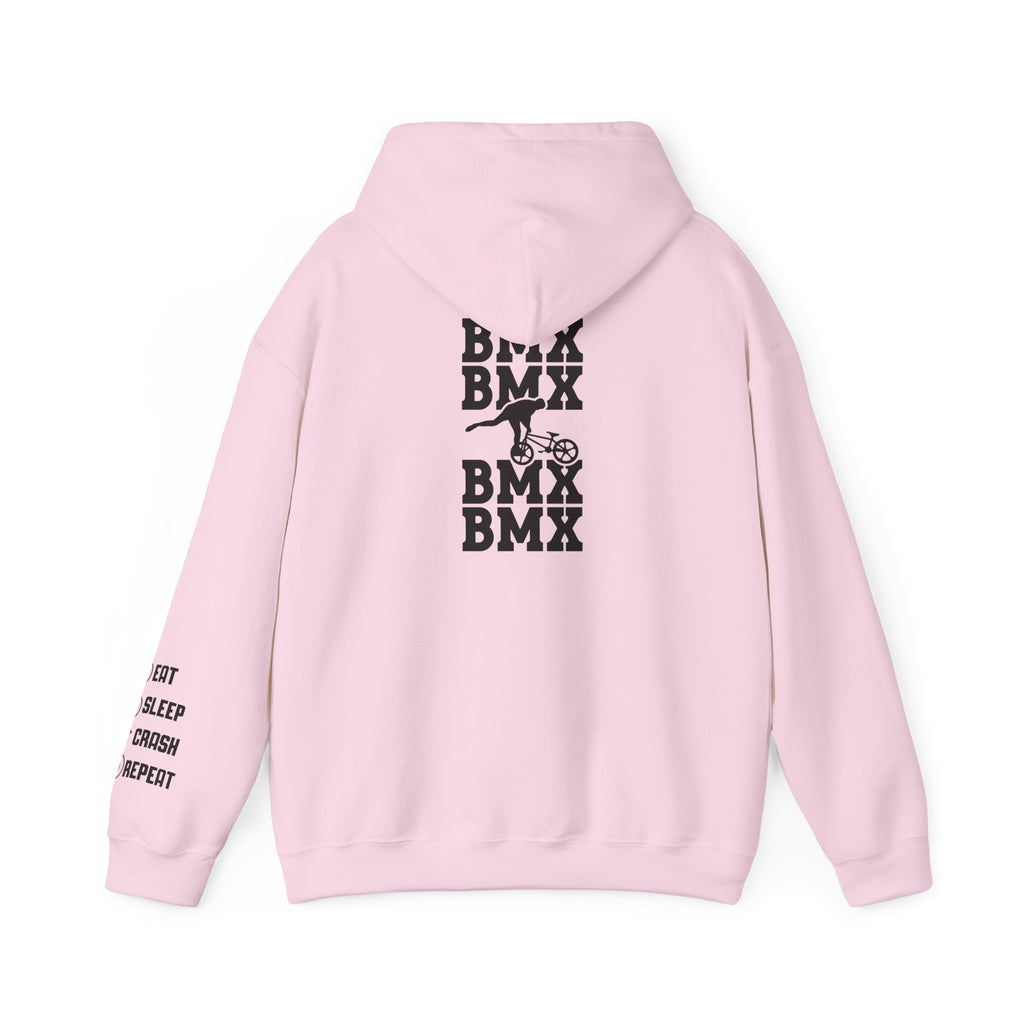 Rad-BMX Rider Hoodie — BMX Stunt Silhouettes Pullover for Riders & Fans