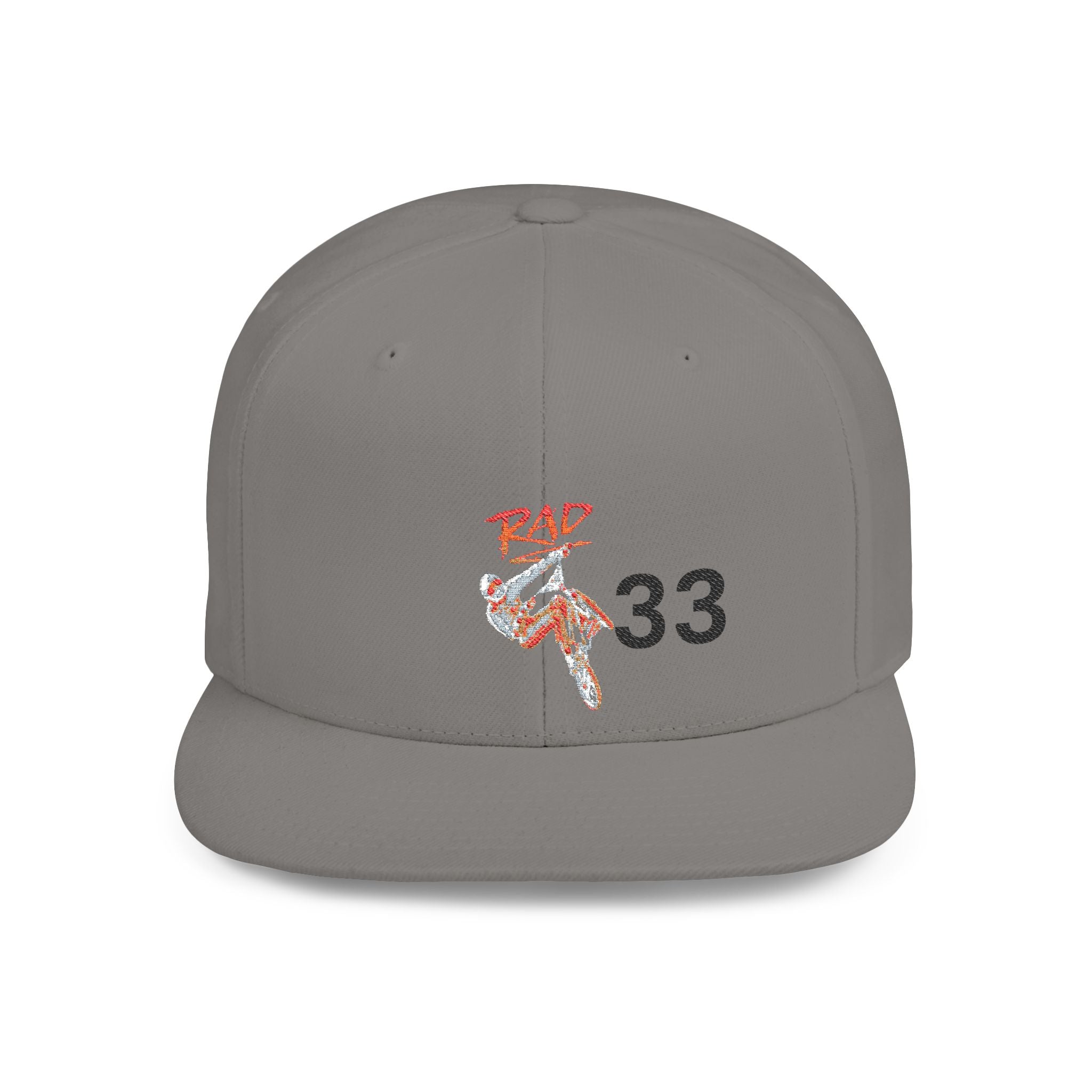 Rad-Flat Bill Snapback