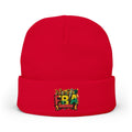 FBA- Fall Leaves Knit Beanie — Cozy Seasonal Winter Hat