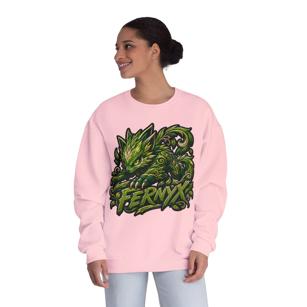Shadow- "FERNYX" Green Graffiti Crewneck