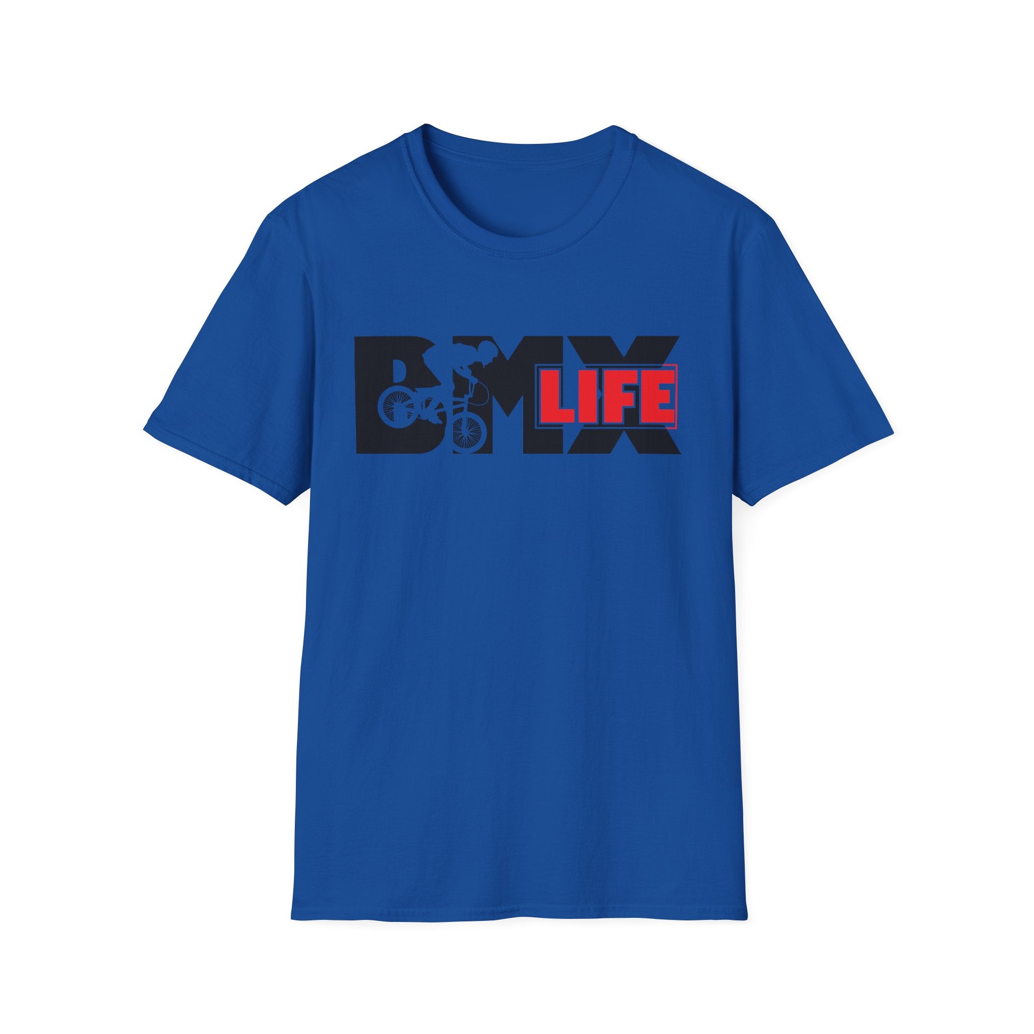 Rad- Life T-Shirt — Motocross Rider Tee with Back Number 33
