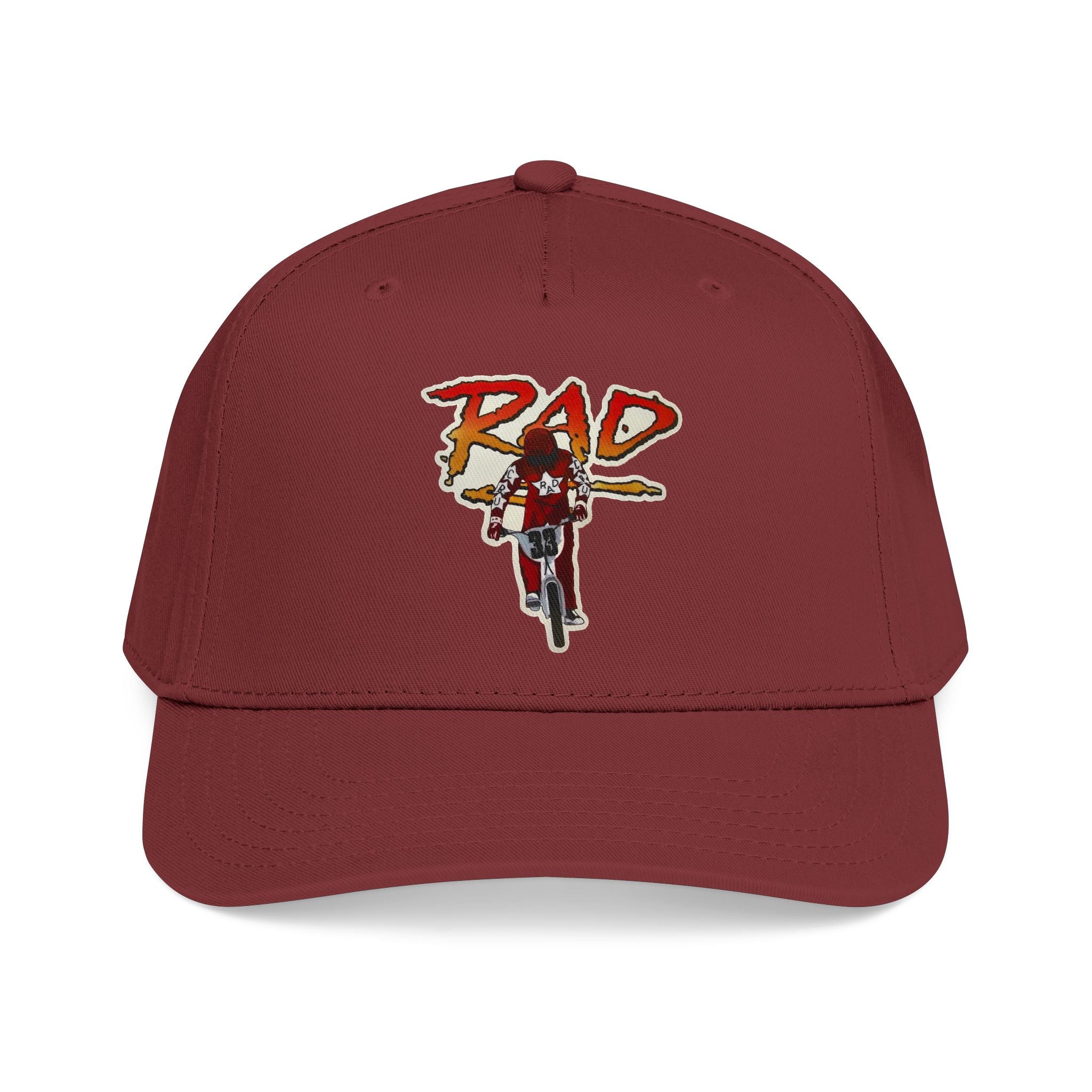 Rad- Dirt Bike Cap — Retro Motocross Baseball Hat