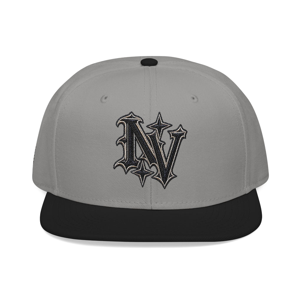 Hat-Embroidered V Diamond Snapback Hat — Streetwear Baseball Cap