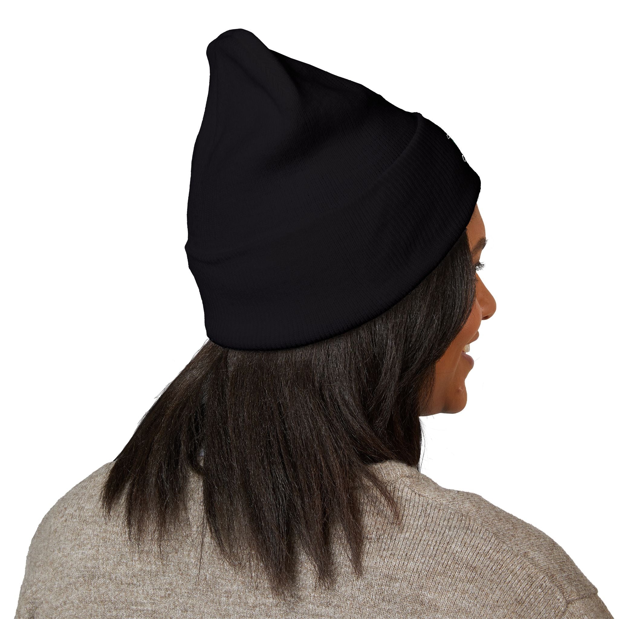 Henny-Embroidered "Fish & Friends Game Shack" Classic Cuffed Beanie — Winter Knit Hat