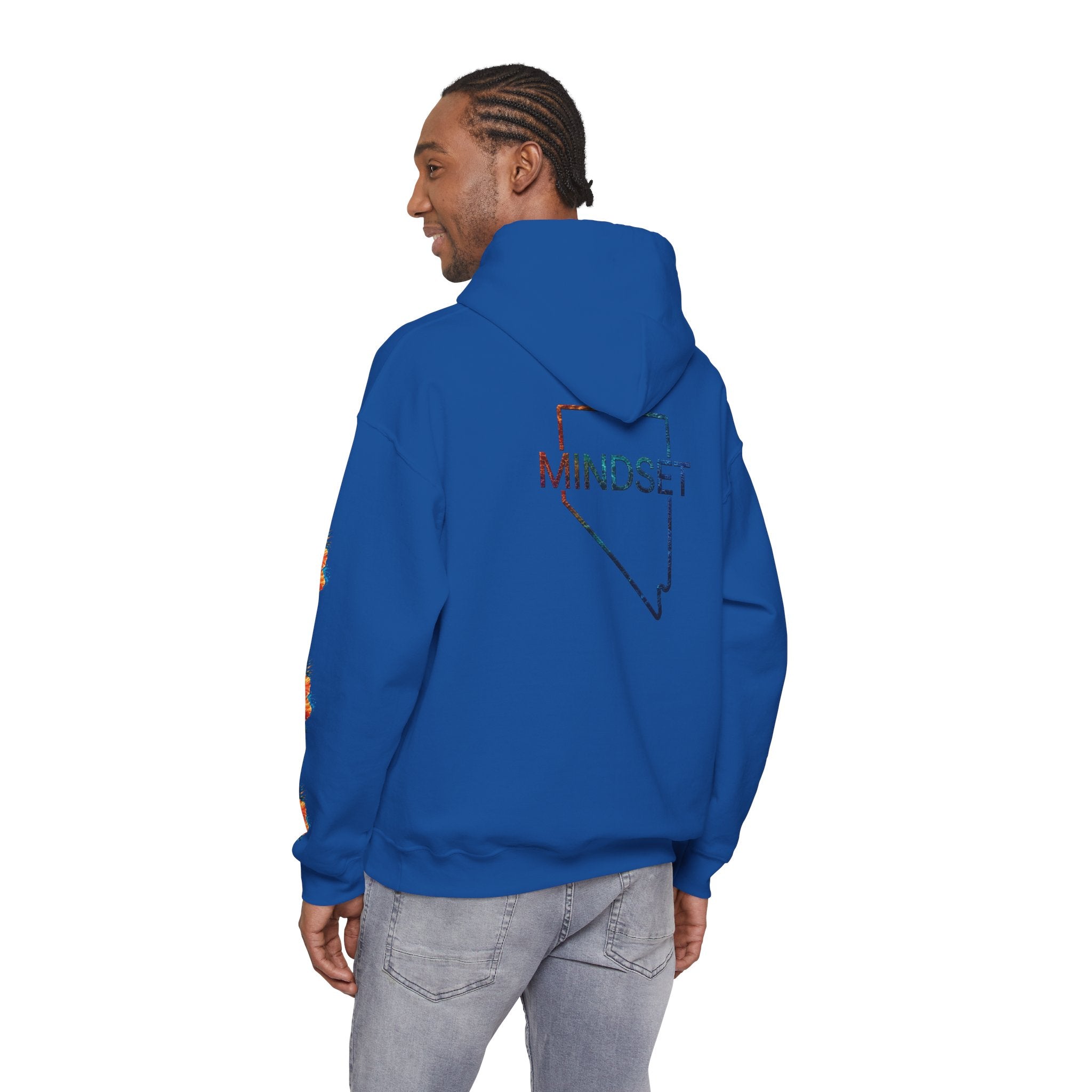 Tiff-Mindset Nevada Floral Hoodie — ‘Dream Believe’ Graphic Pullover