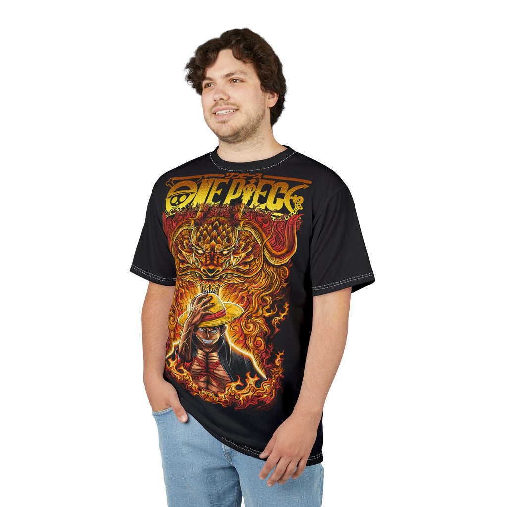 Anime- Dragon Fire Graphic Tee