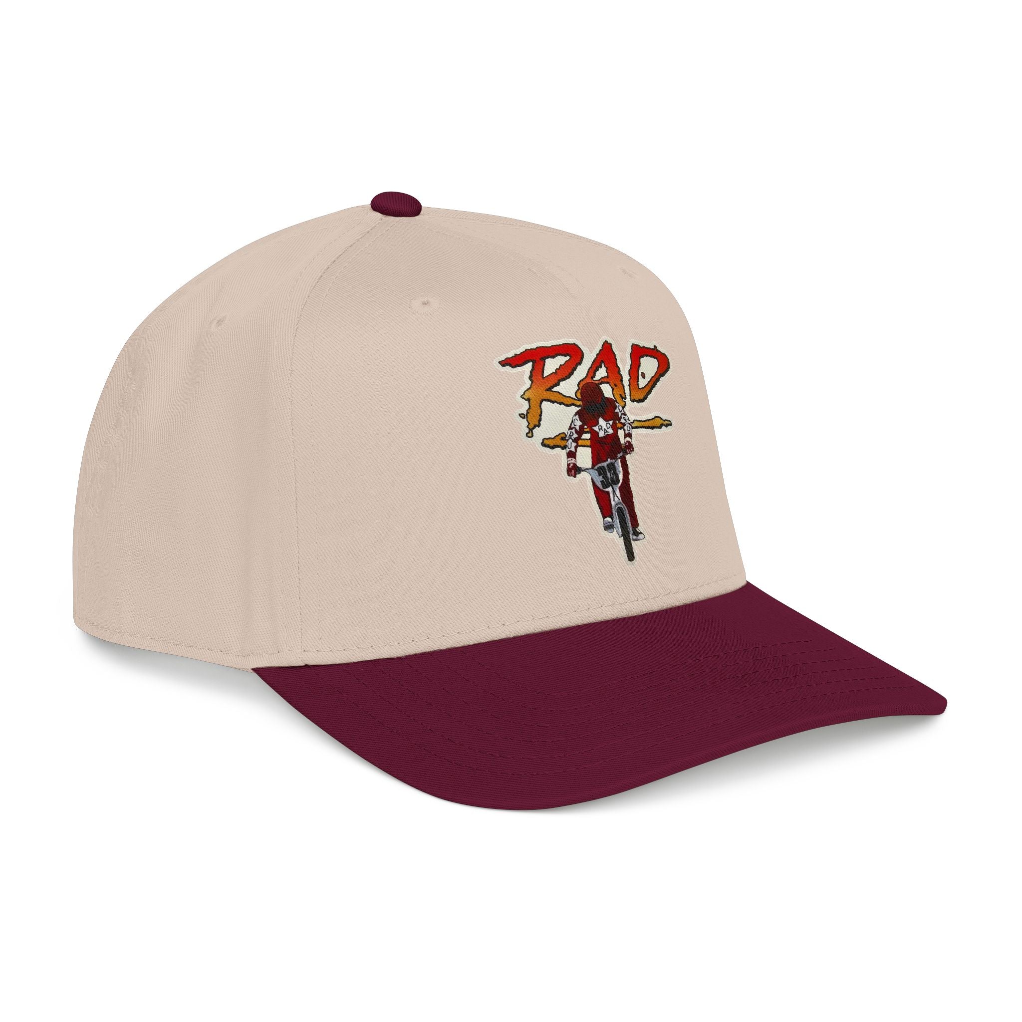 Rad- Dirt Bike Cap — Retro Motocross Baseball Hat