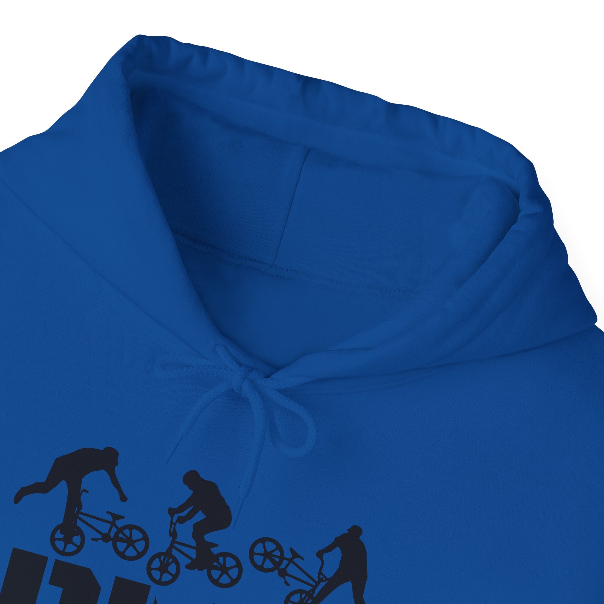 Rad-BMX Rider Hoodie — BMX Stunt Silhouettes Pullover for Riders & Fans