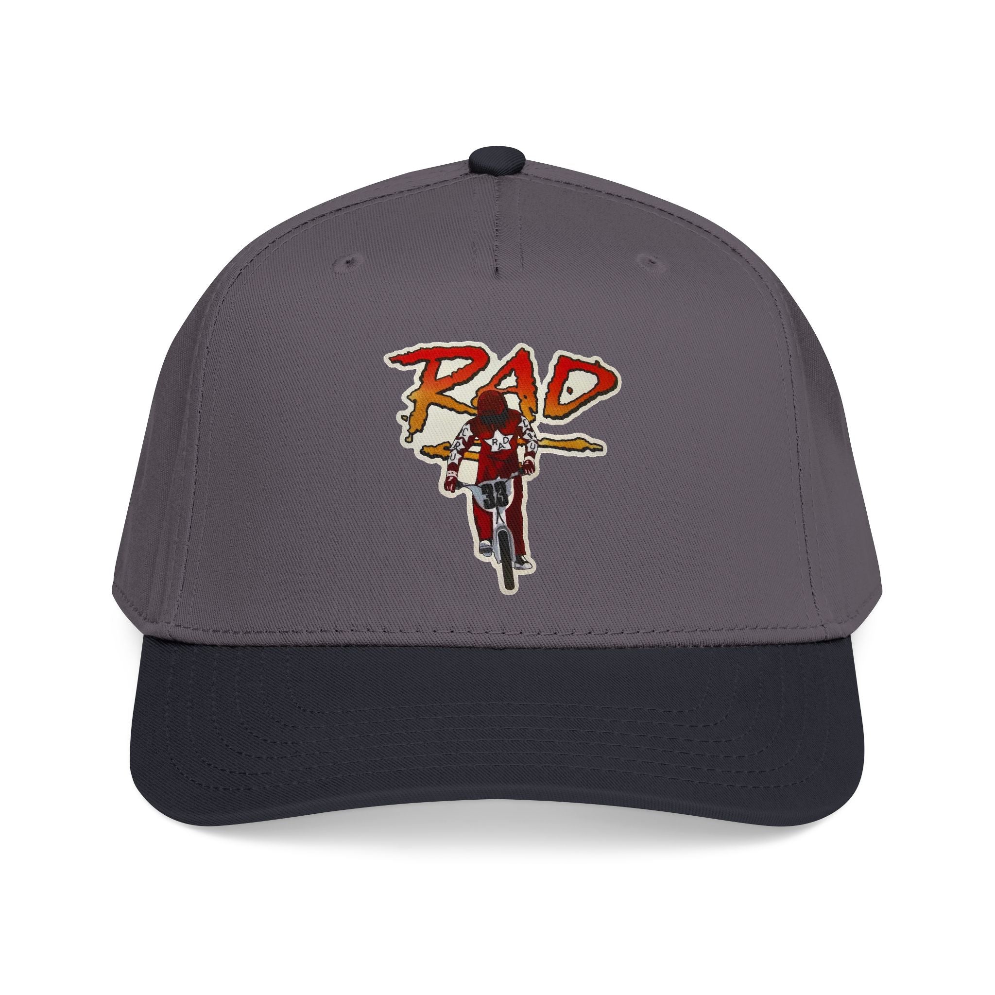 Rad- Dirt Bike Cap — Retro Motocross Baseball Hat