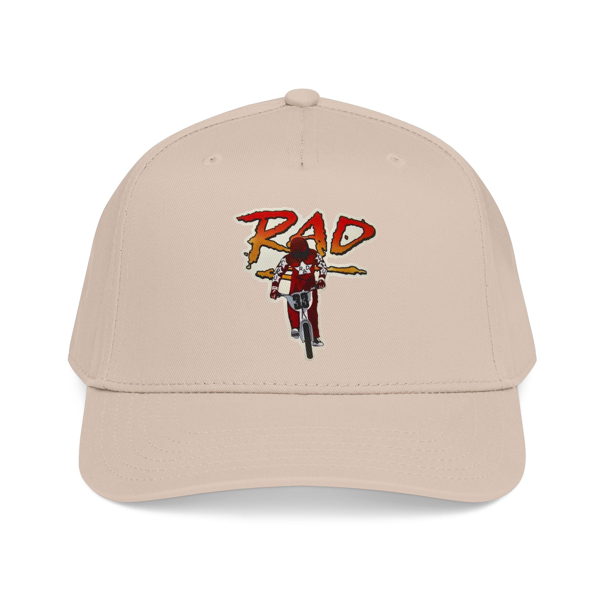 Rad- Dirt Bike Cap — Retro Motocross Baseball Hat