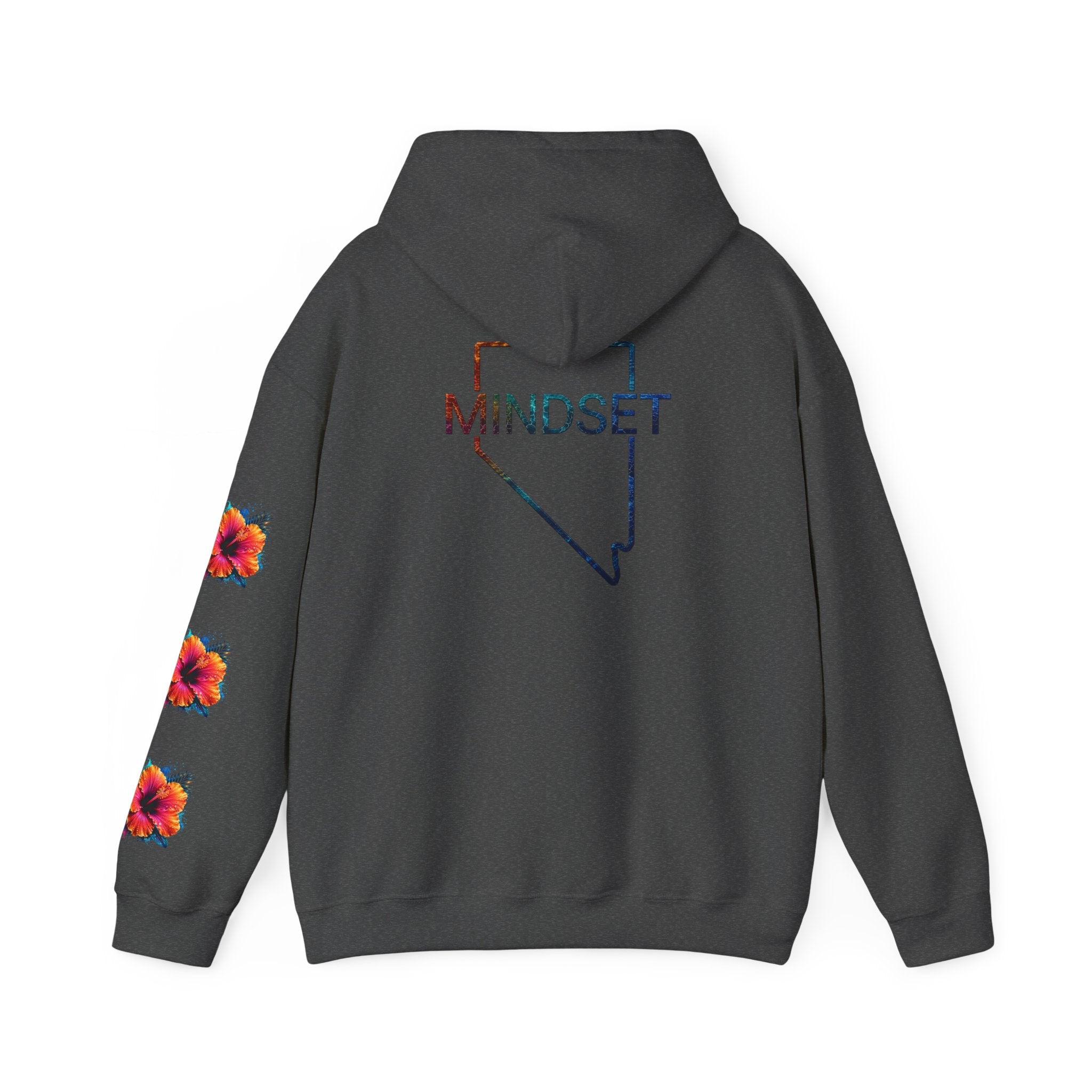 Tiff-Mindset Nevada Floral Hoodie — ‘Dream Believe’ Graphic Pullover