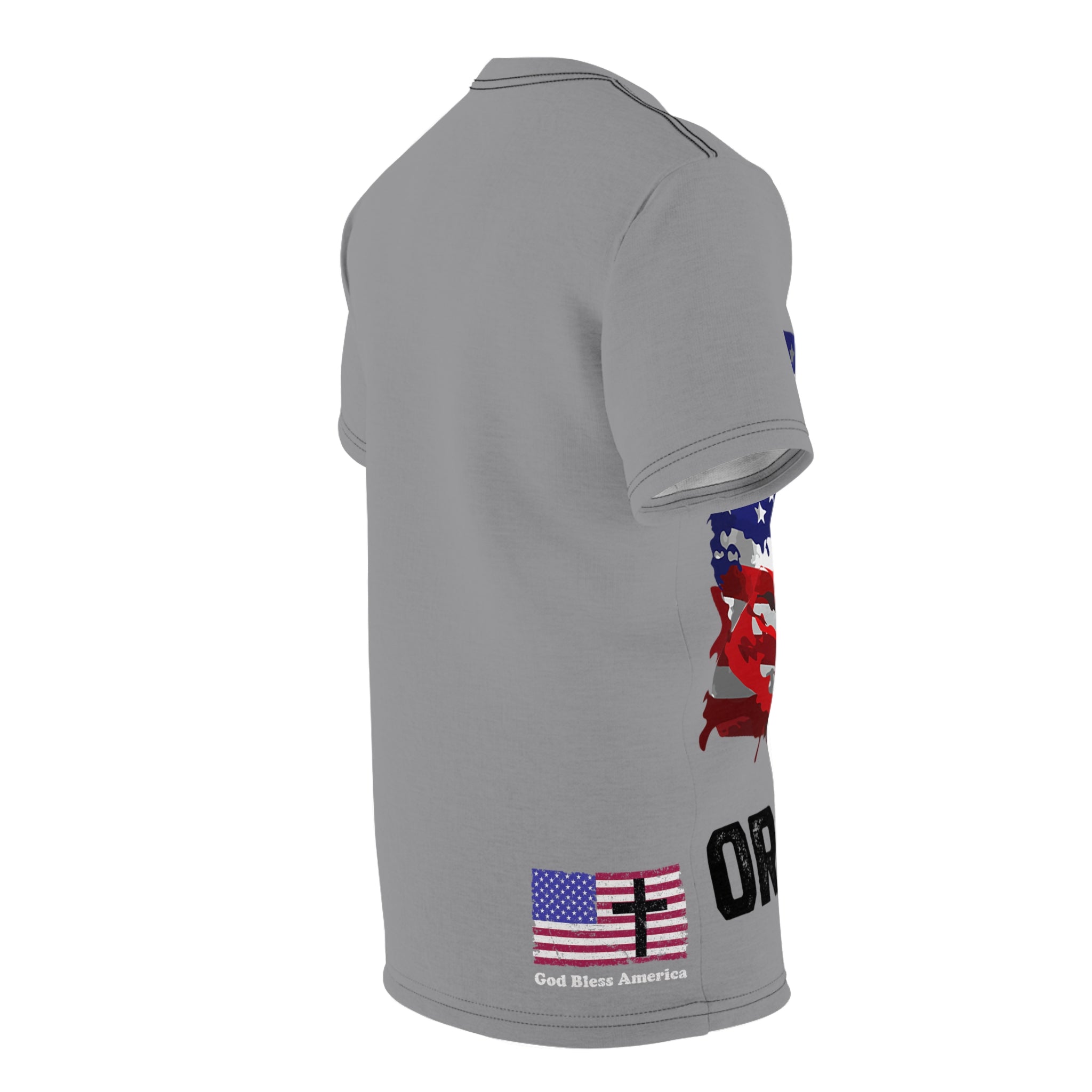 America-T-Shirt — "Love It or Leave It" American Flag Patriotic Tee
