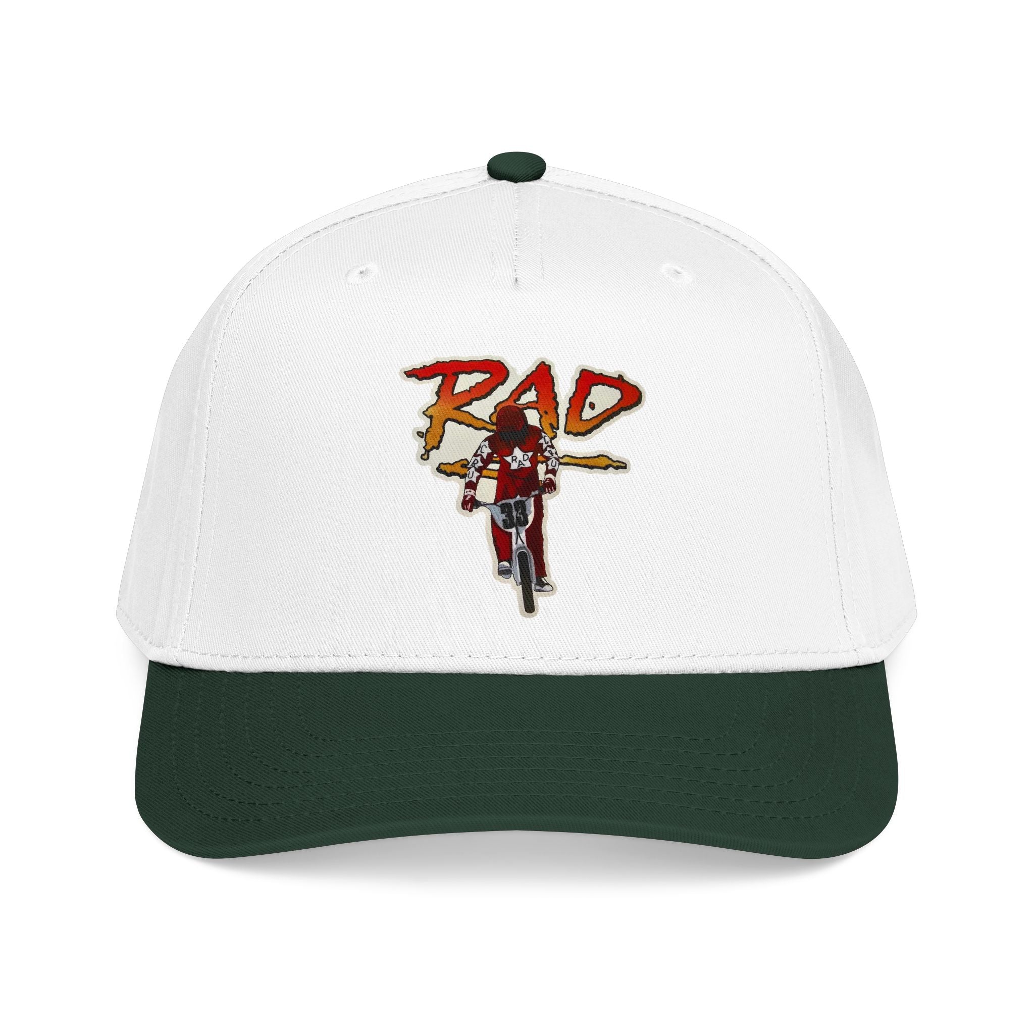 Rad- Dirt Bike Cap — Retro Motocross Baseball Hat