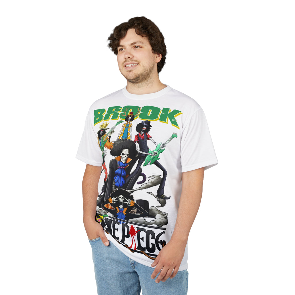 Anime-Brook One Piece Graphic Tee – Anime Band Skull Crew T-Shirt