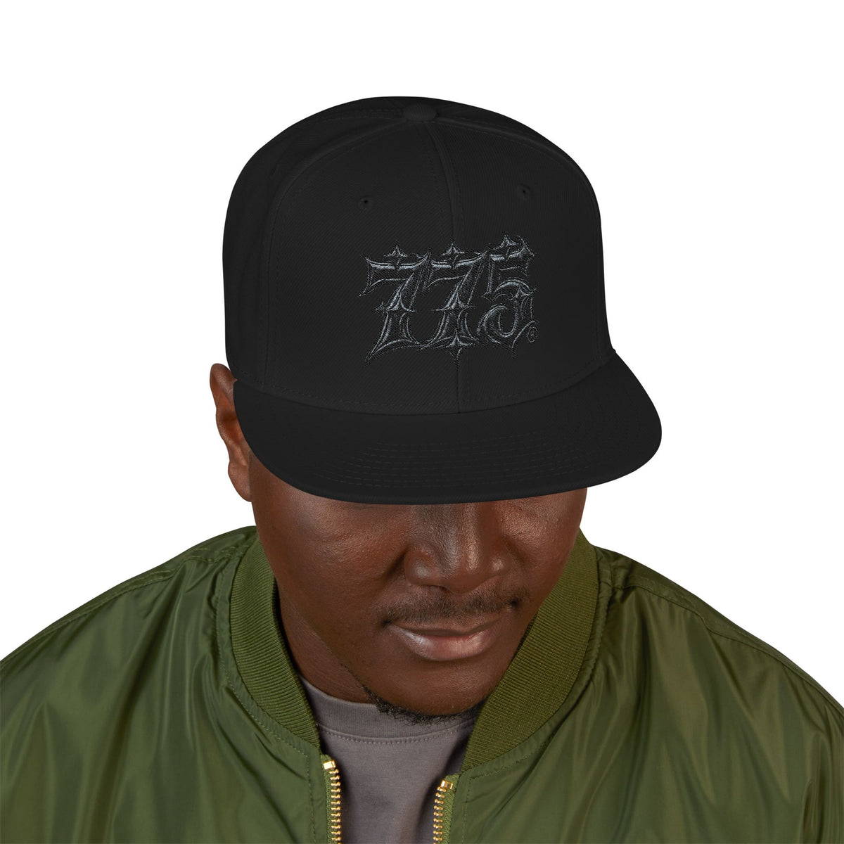 Hat — Dark Gray & Black Streetwear Cap