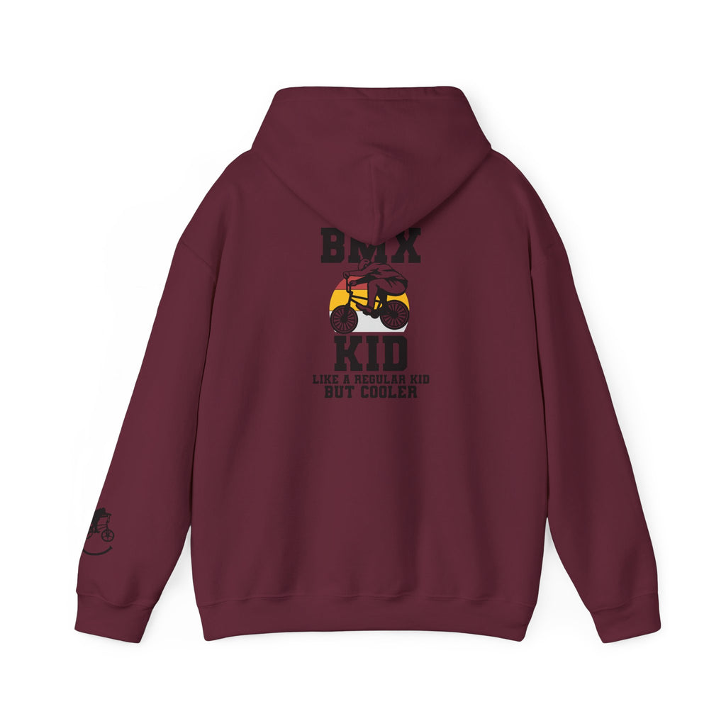 Rad-BMX Kid Hoodie — "Like a Regular Kid But Cooler" Youth BMX Pullover
